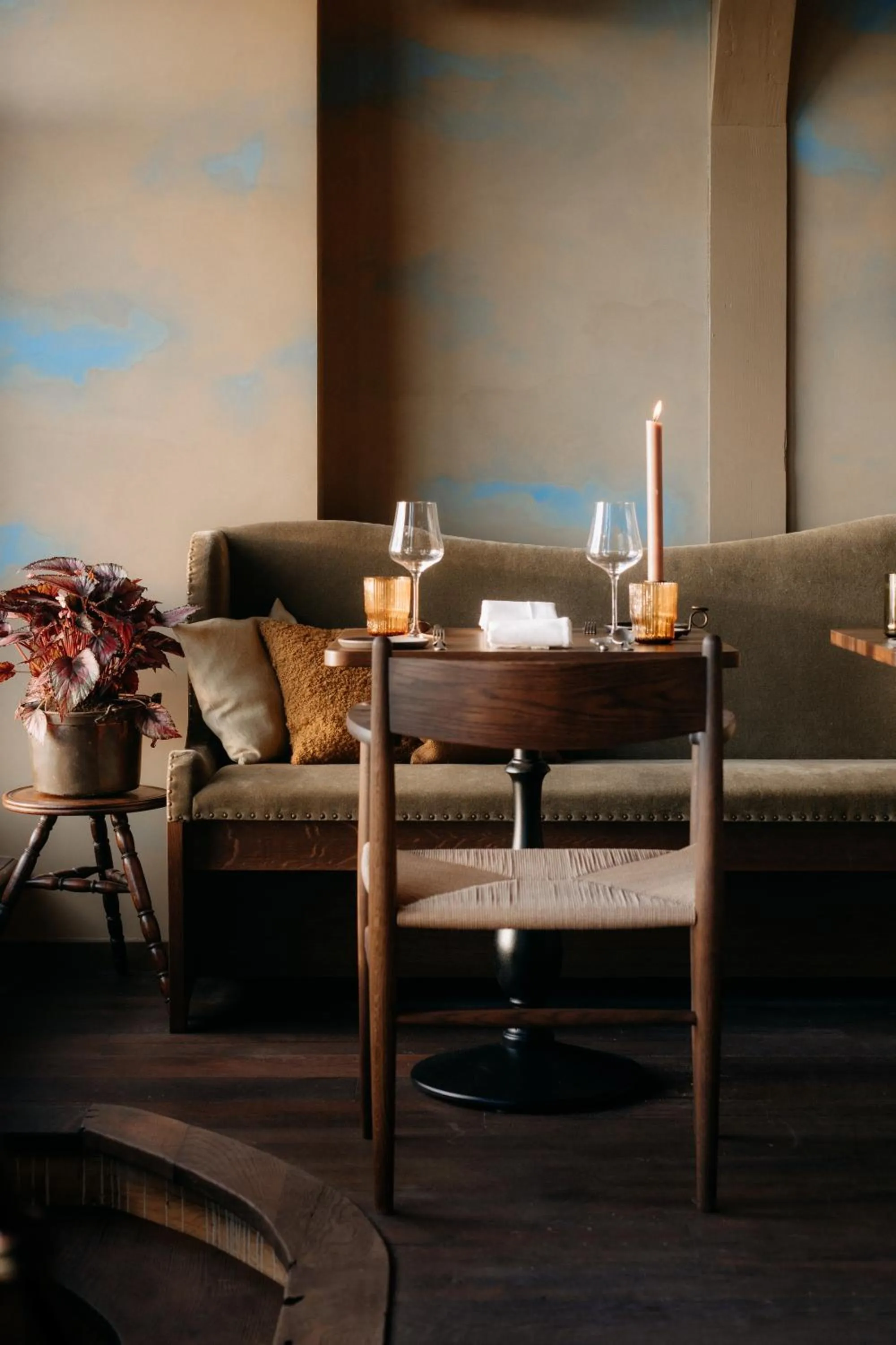 Dining area in De Durgerdam, Amsterdam