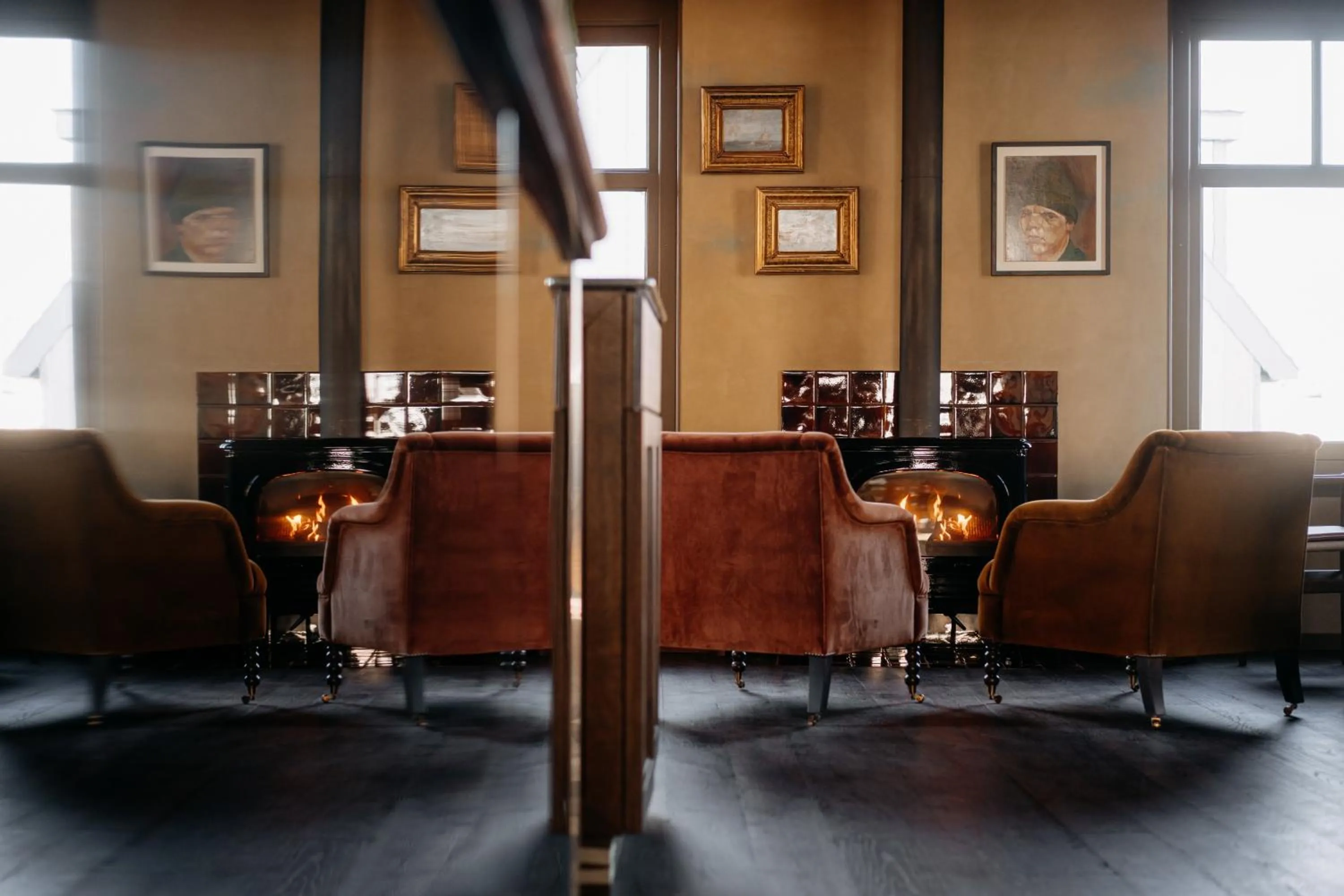 Seating area in De Durgerdam, Amsterdam