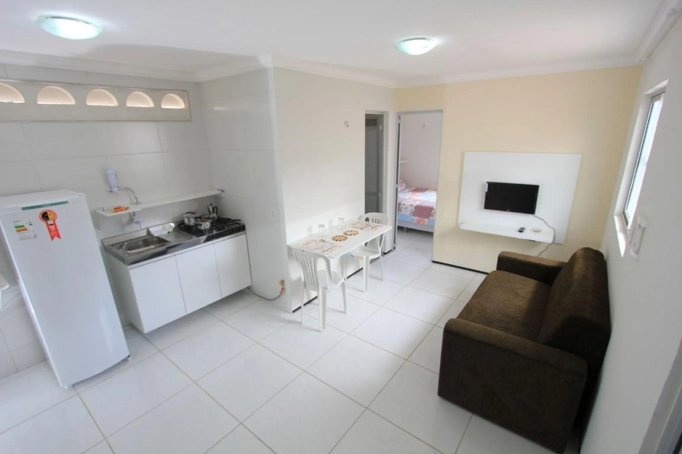 Kitchen or kitchenette in Residencial Santa Lucia