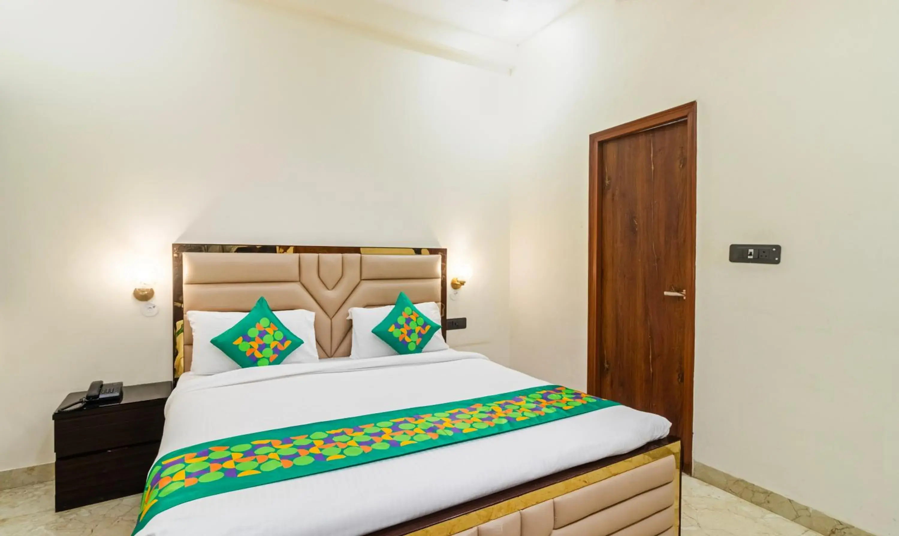 Bedroom, Bed in Treebo Brij Kaushal, Near Prem Mandir Bedroom, Bed in Treebo Brij Kaushal, Near Prem Mandir