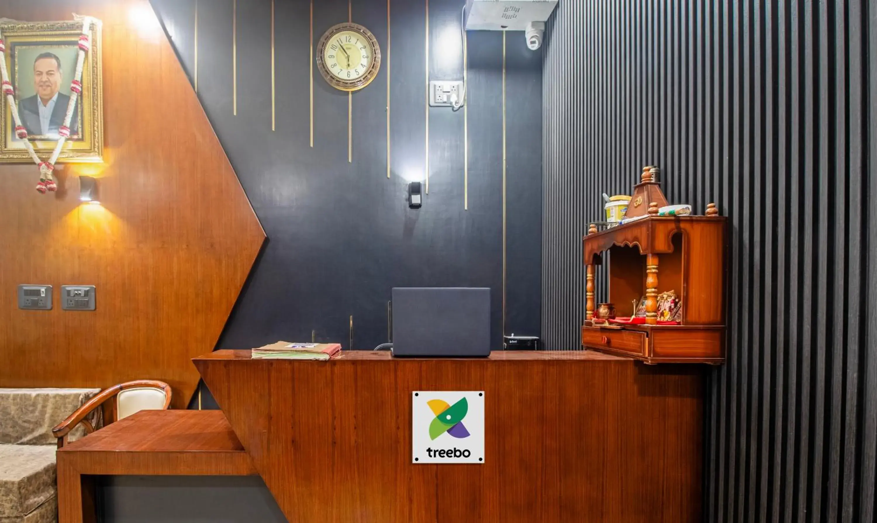 Lobby or reception in Treebo Brij Kaushal, Near Prem Mandir Lobby or reception in Treebo Brij Kaushal, Near Prem Mandir