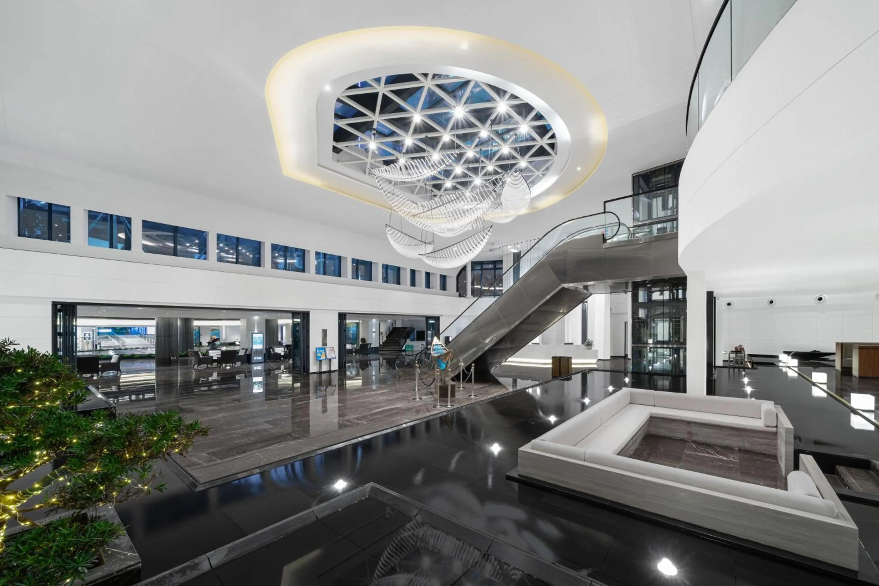 Lobby or reception in Sanya Junji Seaview Hotel