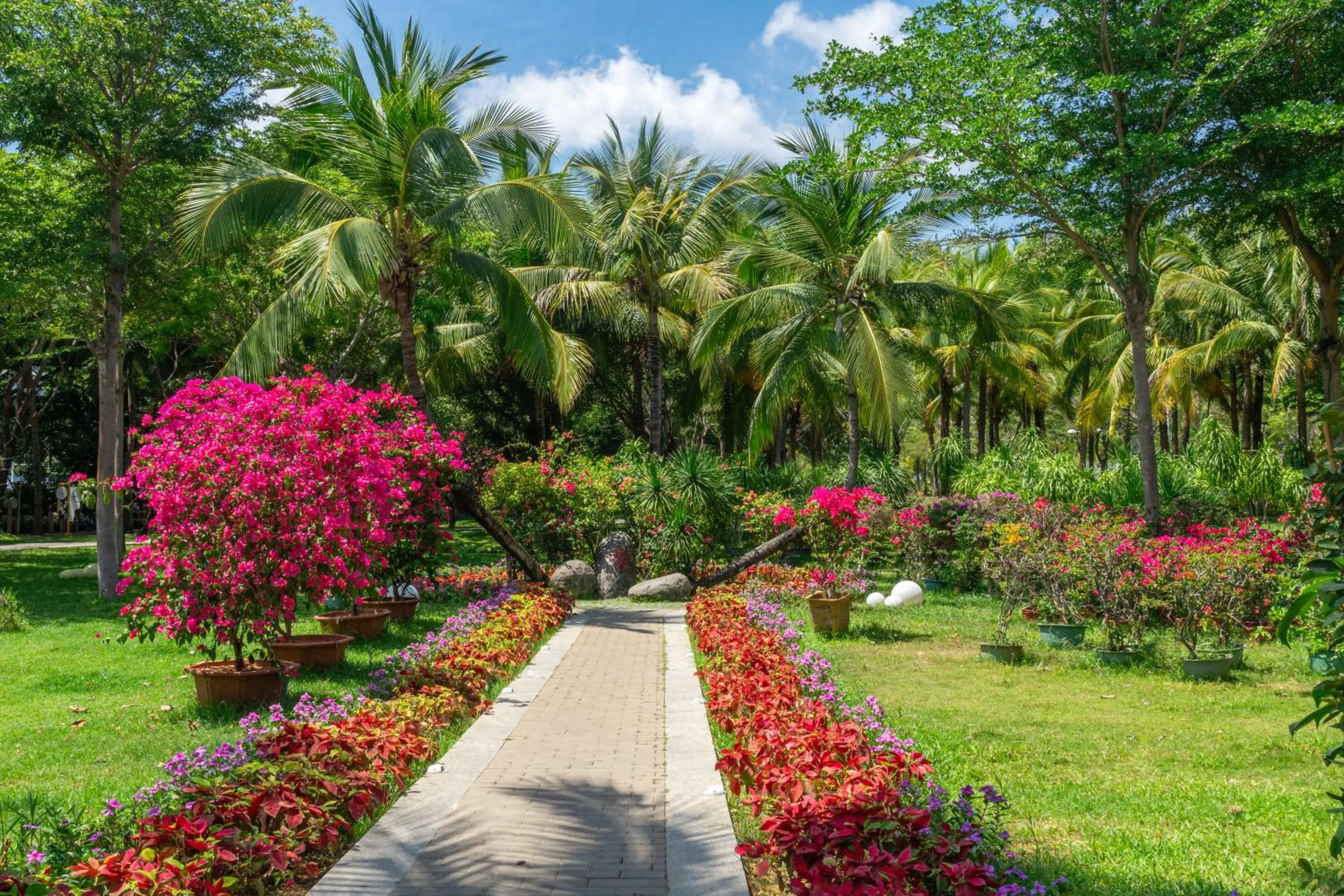 Natural landscape in Sanya Junji Seaview Hotel