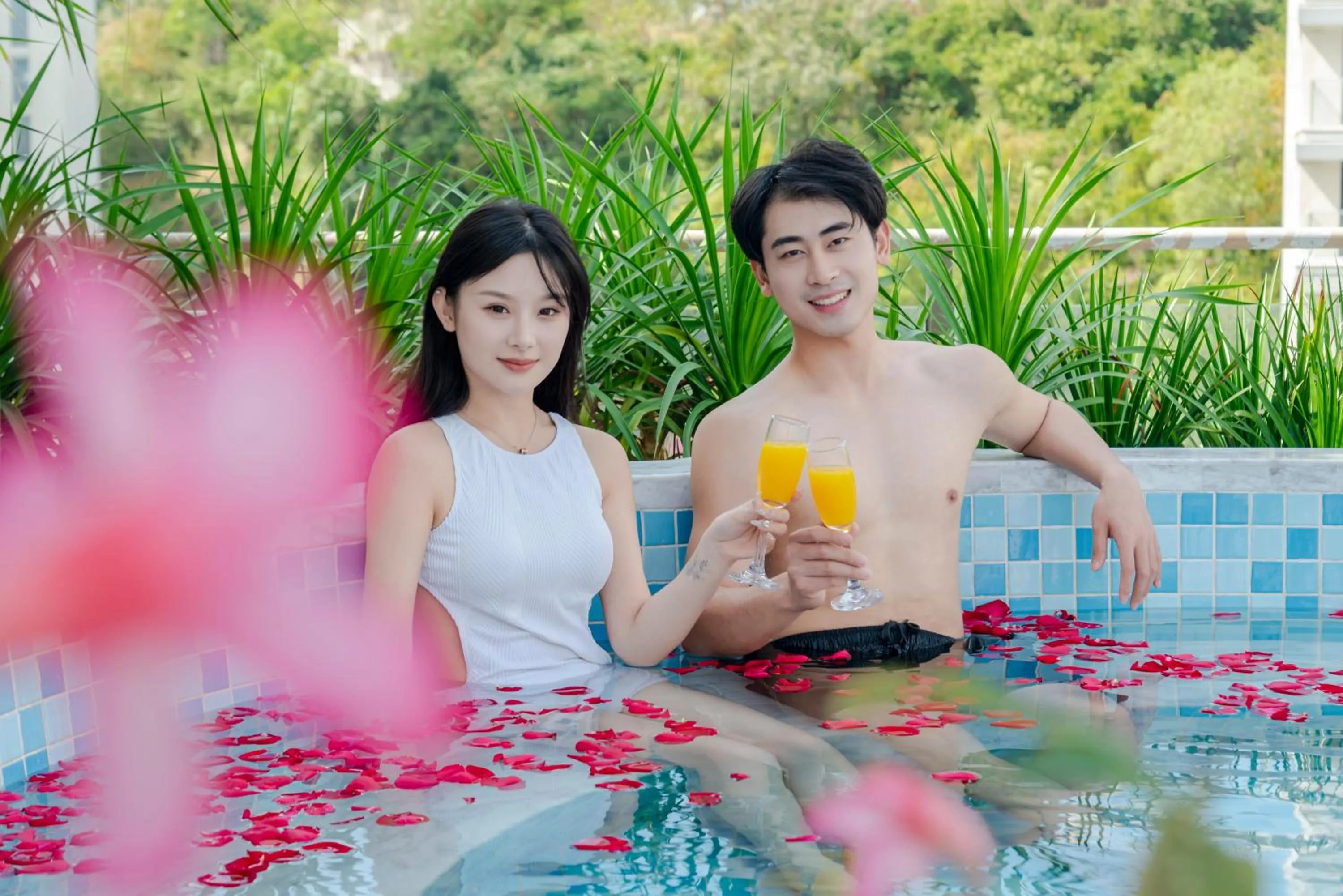 Guests in Sanya Junji Seaview Hotel