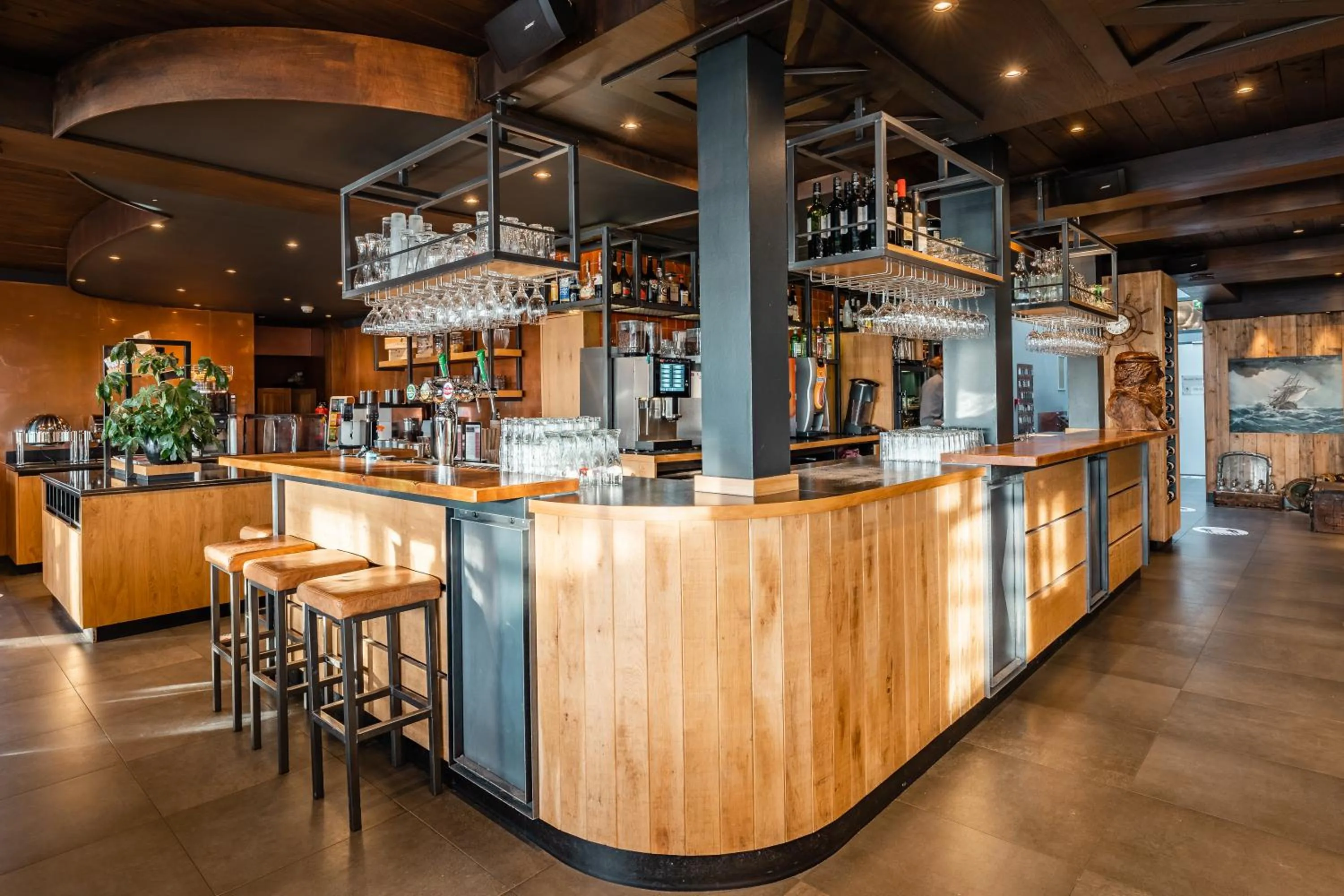 Lounge or bar in Hotel Zeezicht