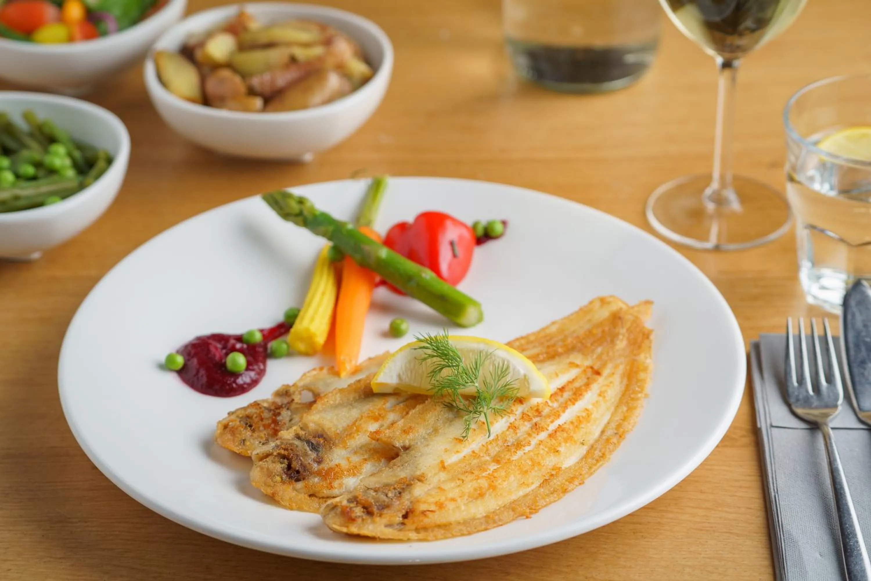 Food in Hotel Zeezicht