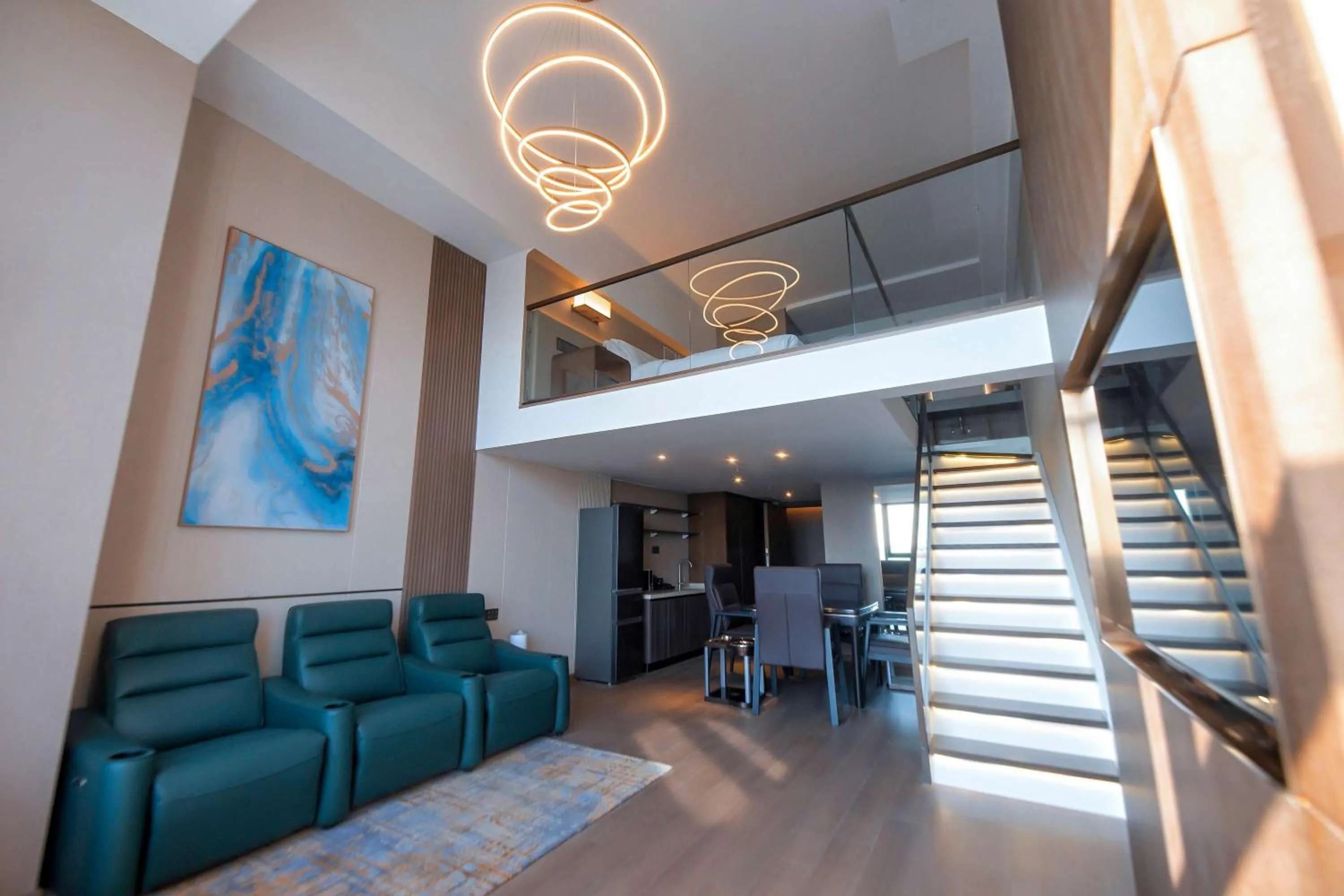 Photo of the whole room in Wyndham Dalian Jinpu