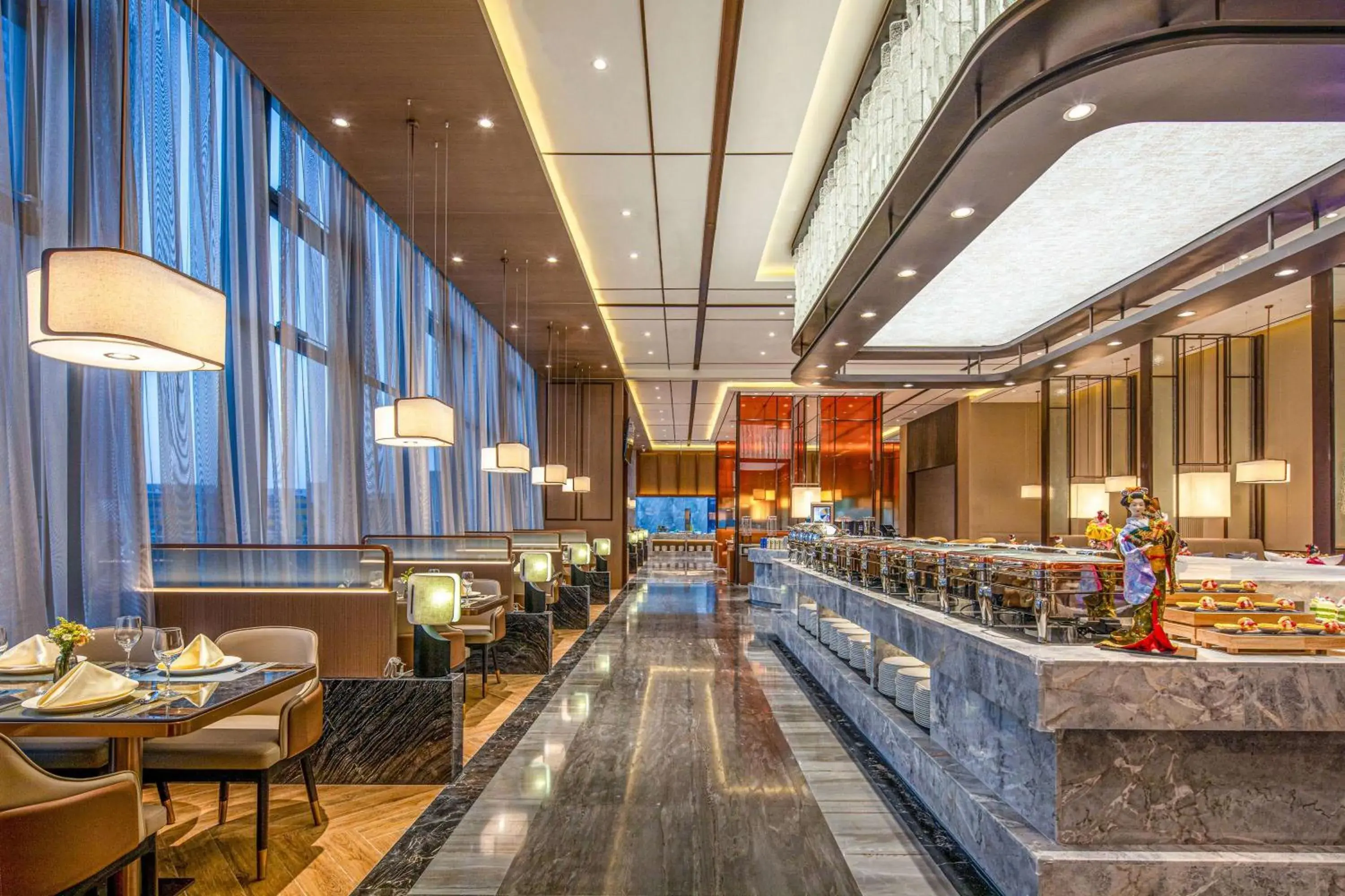 Restaurant/places to eat in Wyndham Dalian Jinpu Restaurant/places to eat in Wyndham Dalian Jinpu