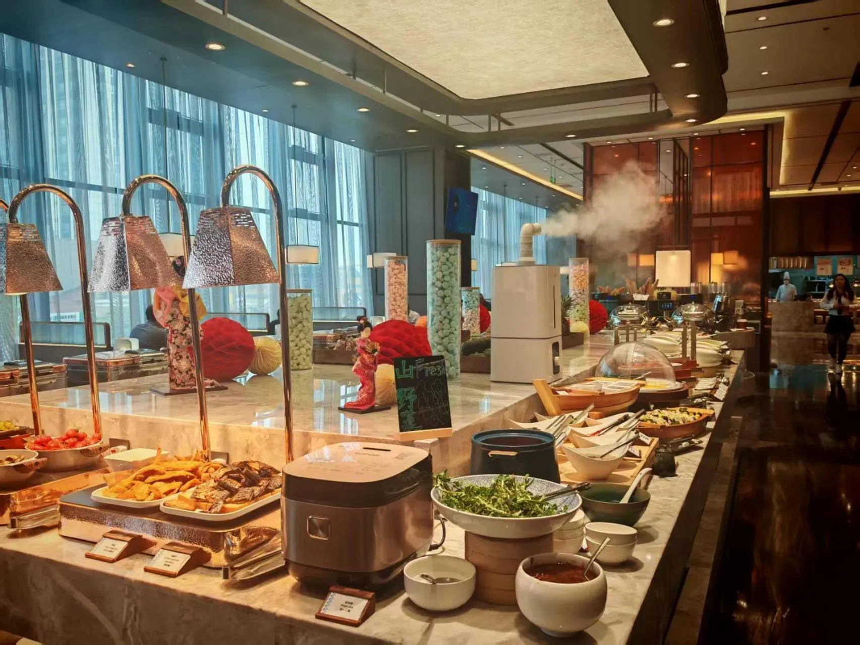 Breakfast in Wyndham Dalian Jinpu