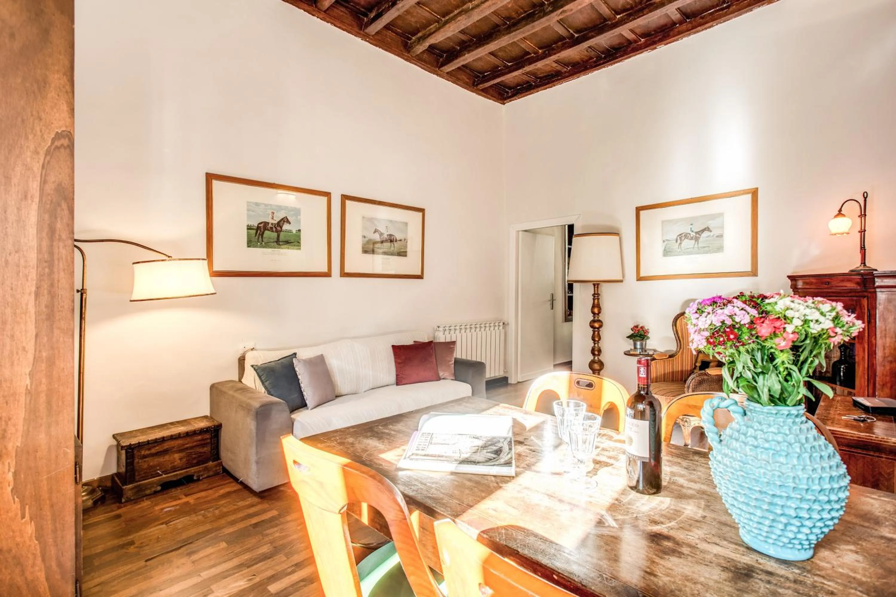 Living room in Borgo Pio Passetto Papale