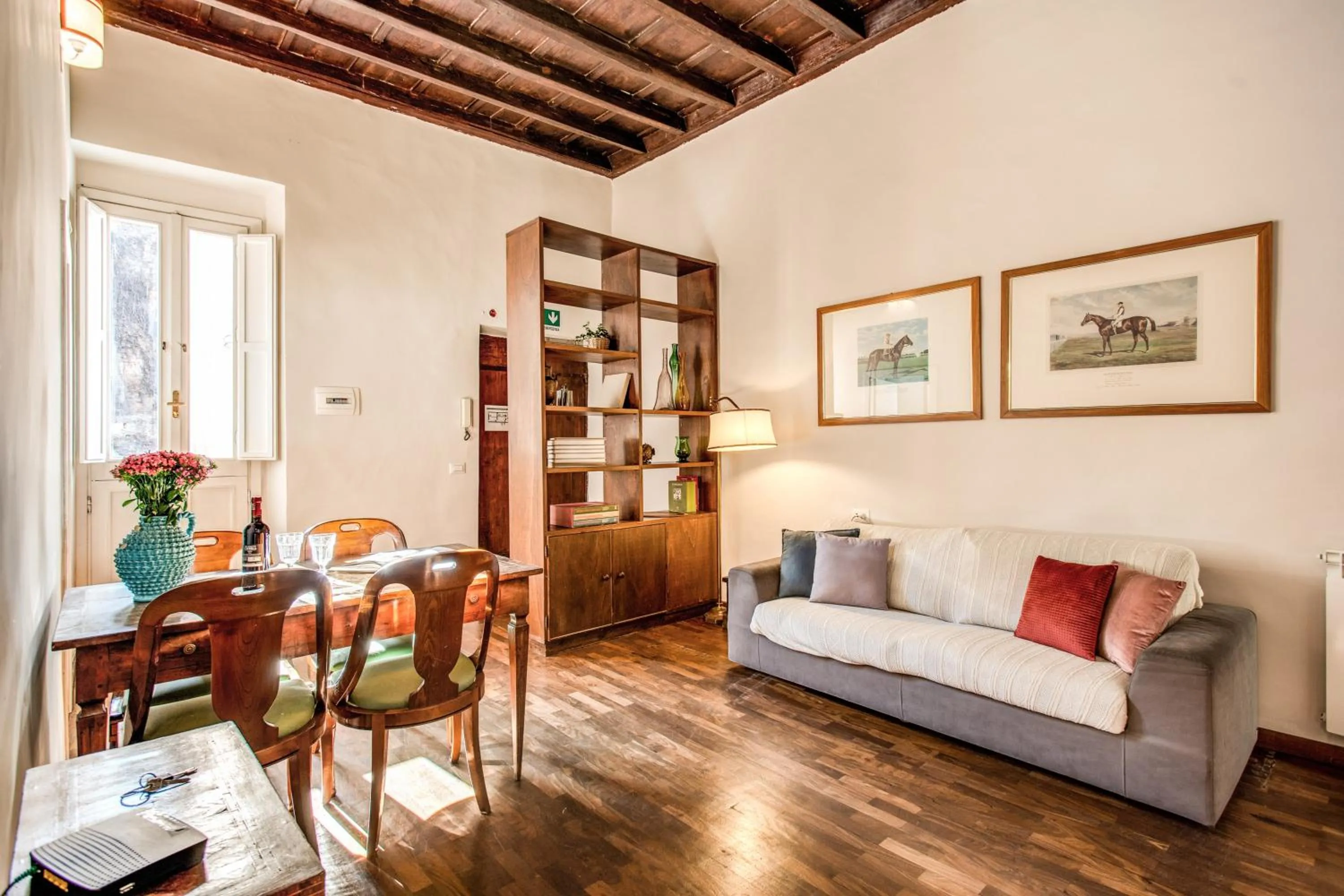 Living room in Borgo Pio Passetto Papale