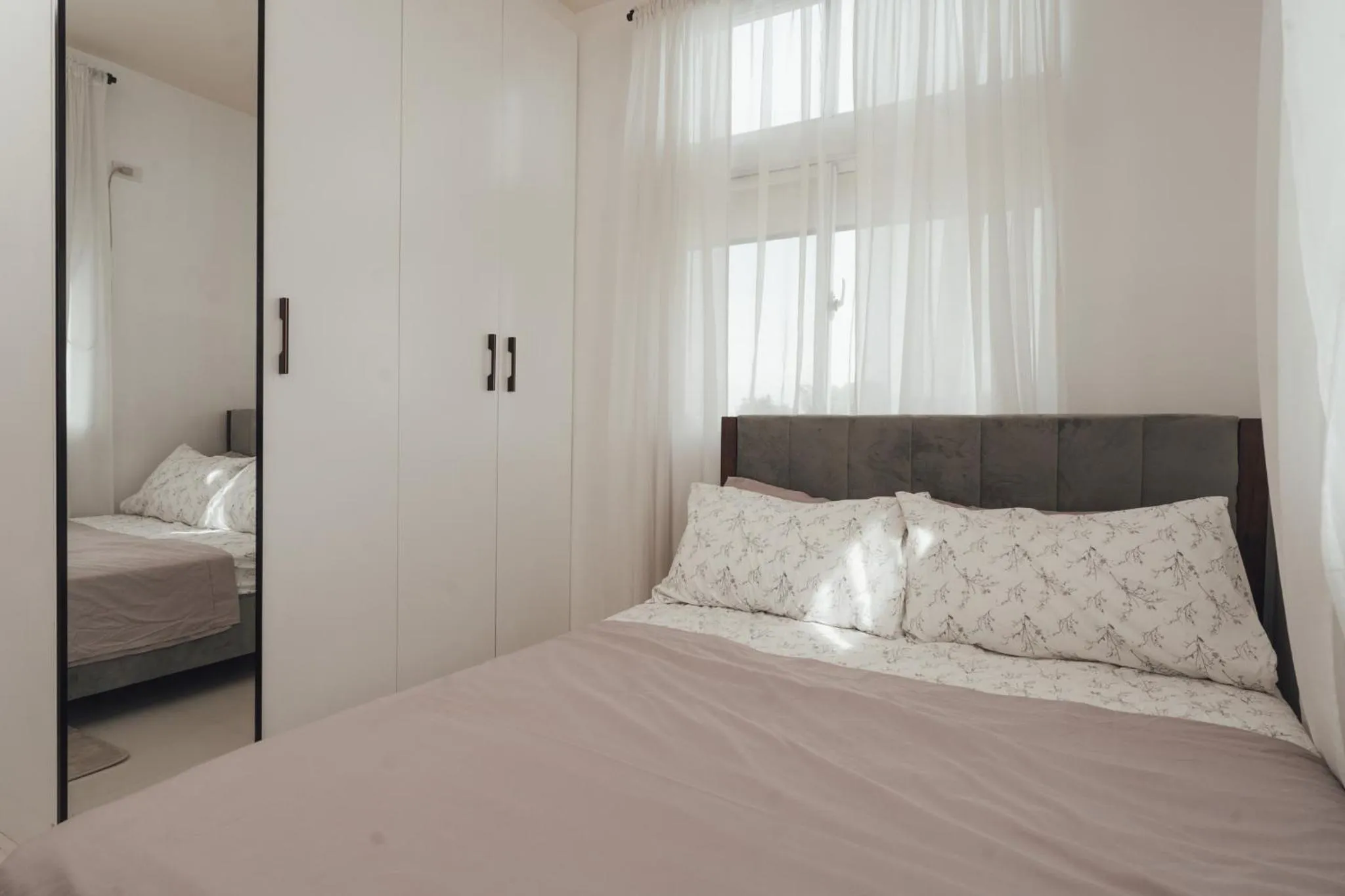 Bed in Modern Luxe Condo Unit in Cavite