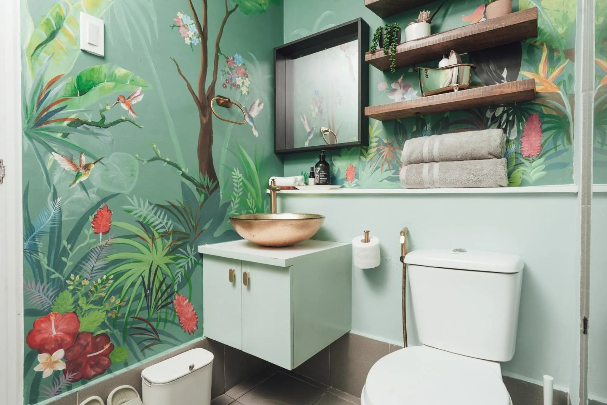 Bathroom in Modern Luxe Condo Unit in Cavite