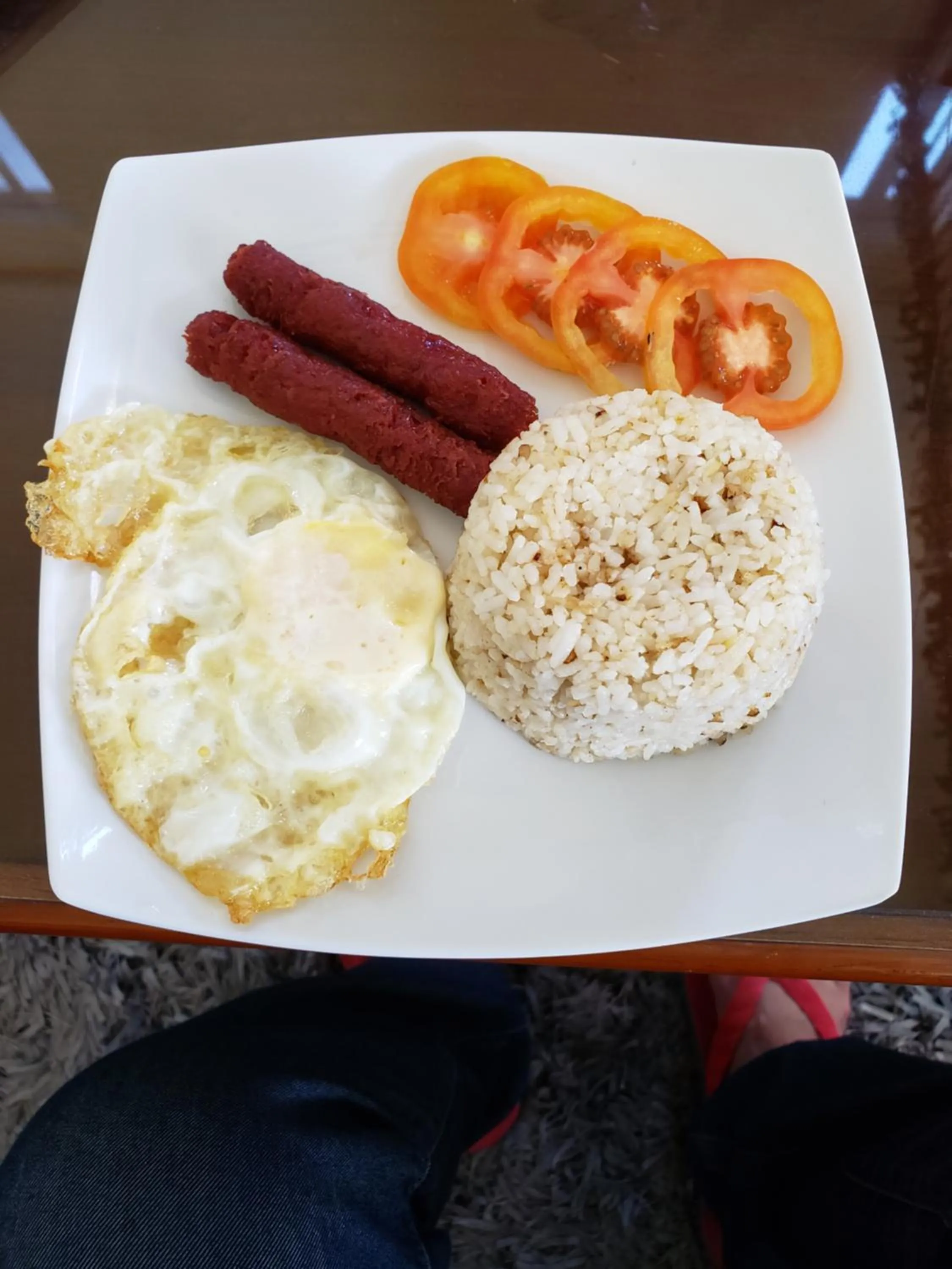 Breakfast in Le Verde Lodge