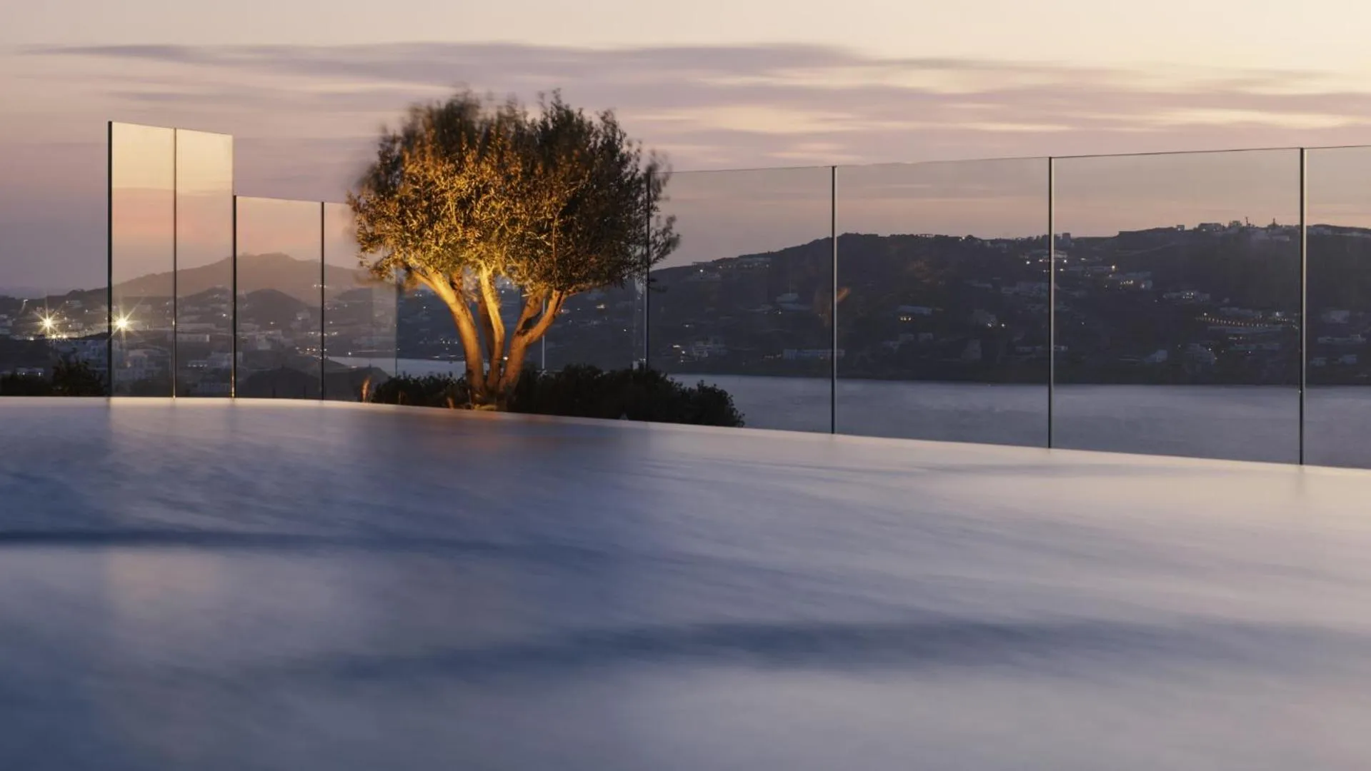 Pool view in Deos Mykonos - A Myconian Collection Hotel