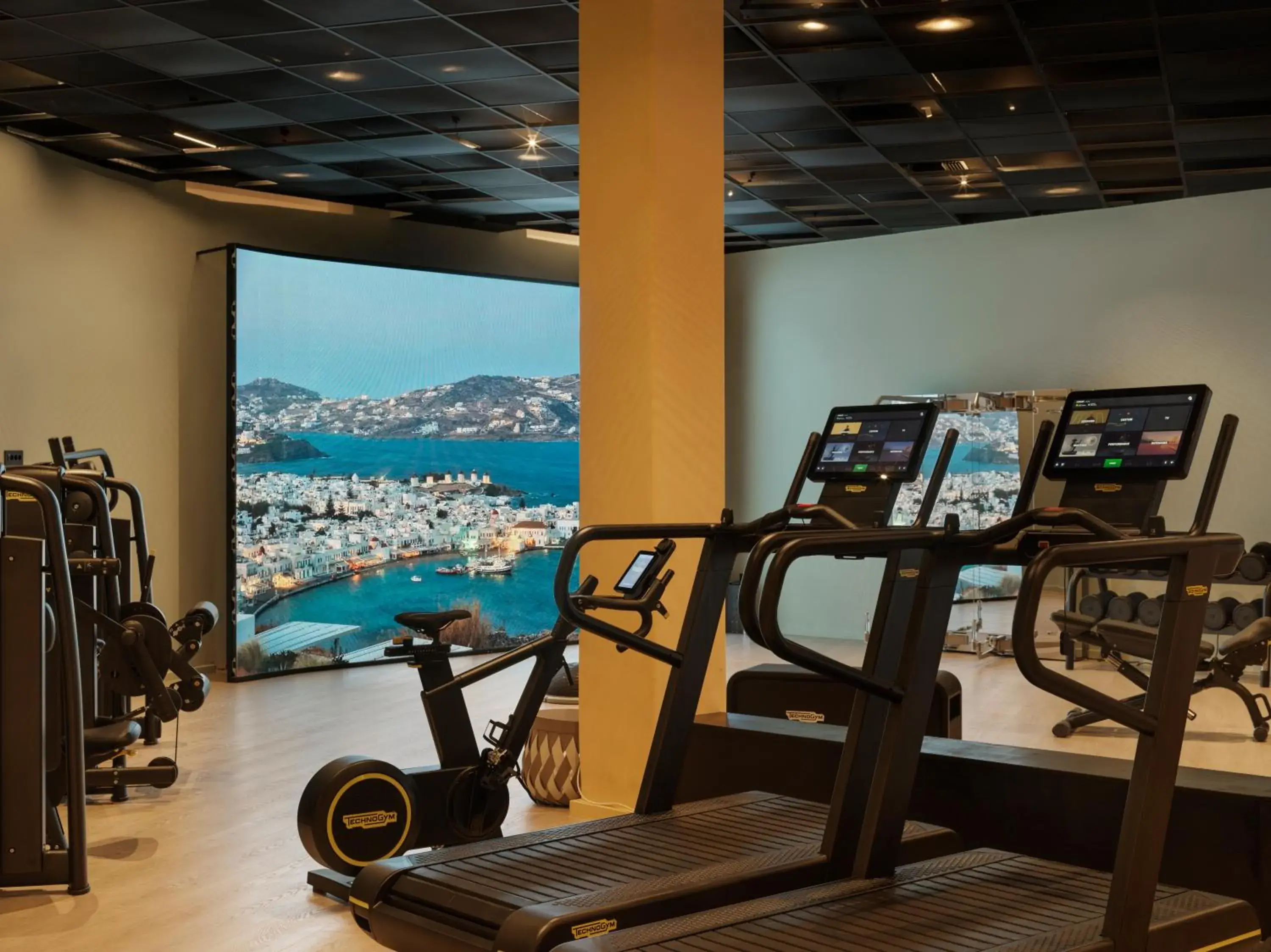 Fitness centre/facilities in Deos Mykonos - A Myconian Collection Hotel Fitness centre/facilities in Deos Mykonos - A Myconian Collection Hotel
