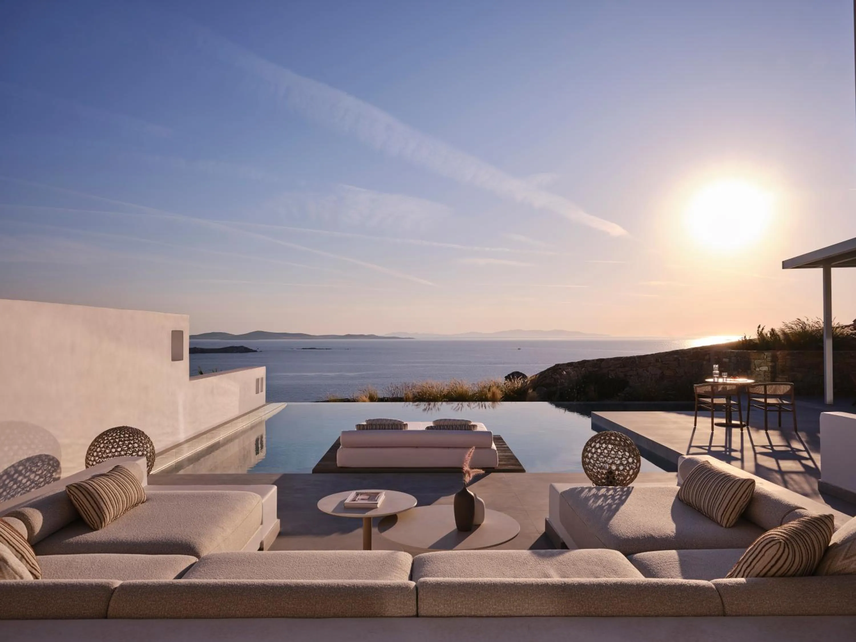 Swimming pool in Deos Mykonos - A Myconian Collection Hotel