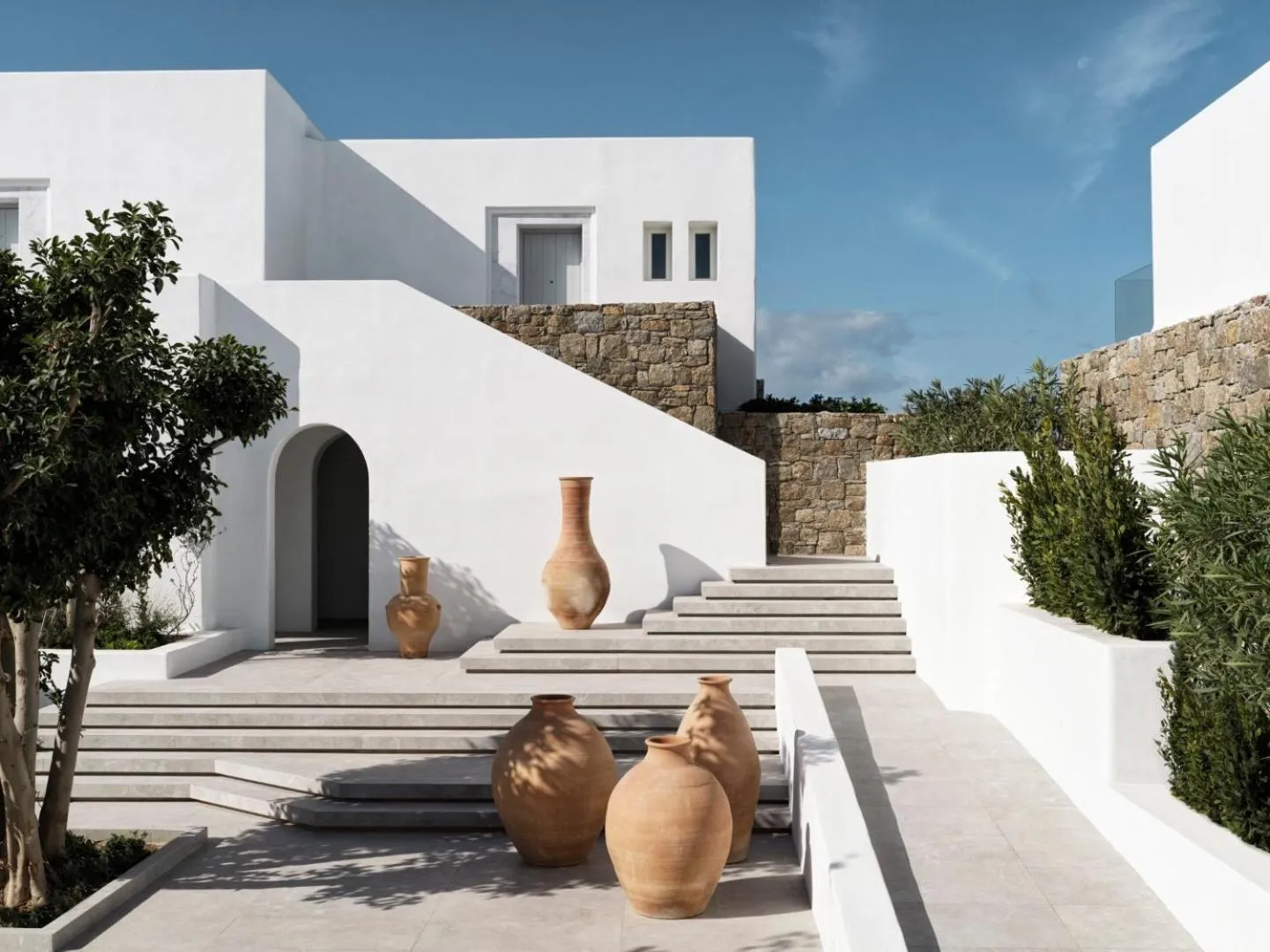 Property building in Deos Mykonos - A Myconian Collection Hotel