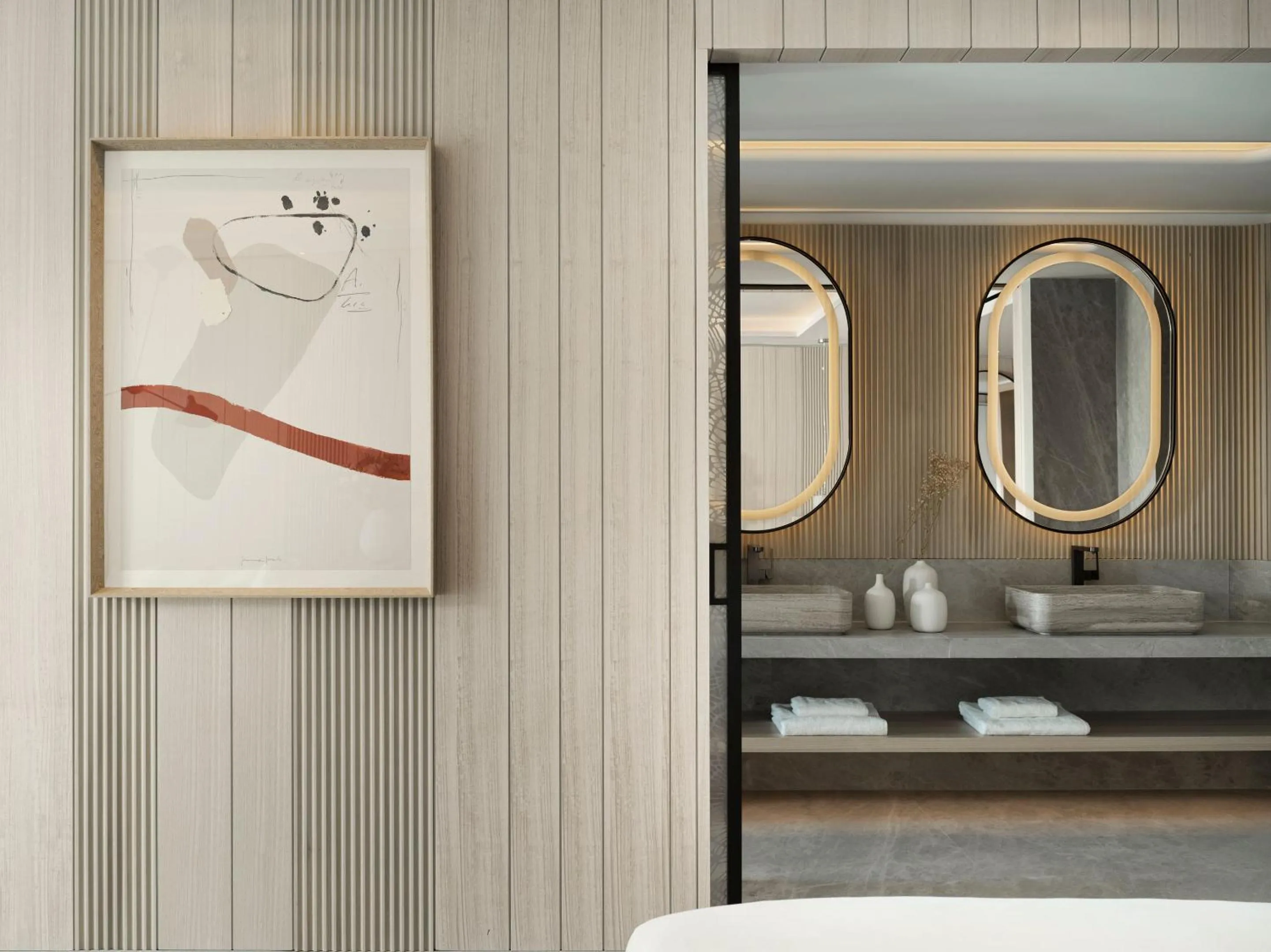 Shower in Deos Mykonos - A Myconian Collection Hotel