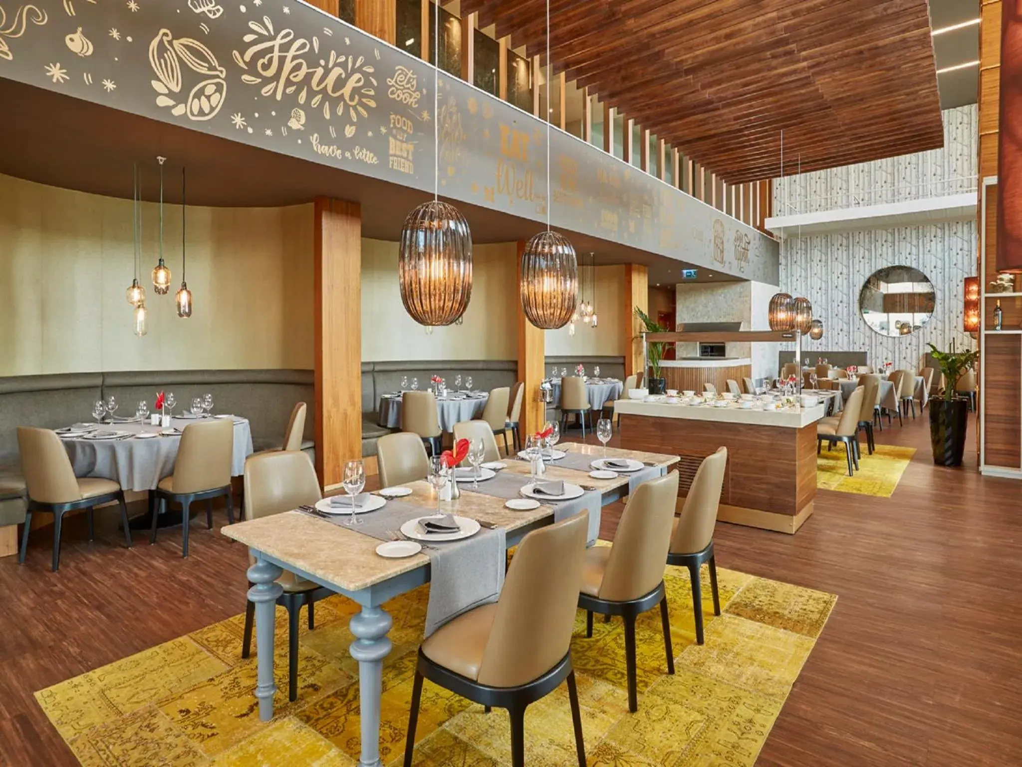 Restaurant/places to eat in Wyndham Grand Istanbul Levent Hotel & Conference Center Restaurant/places to eat in Wyndham Grand Istanbul Levent Hotel & Conference Center