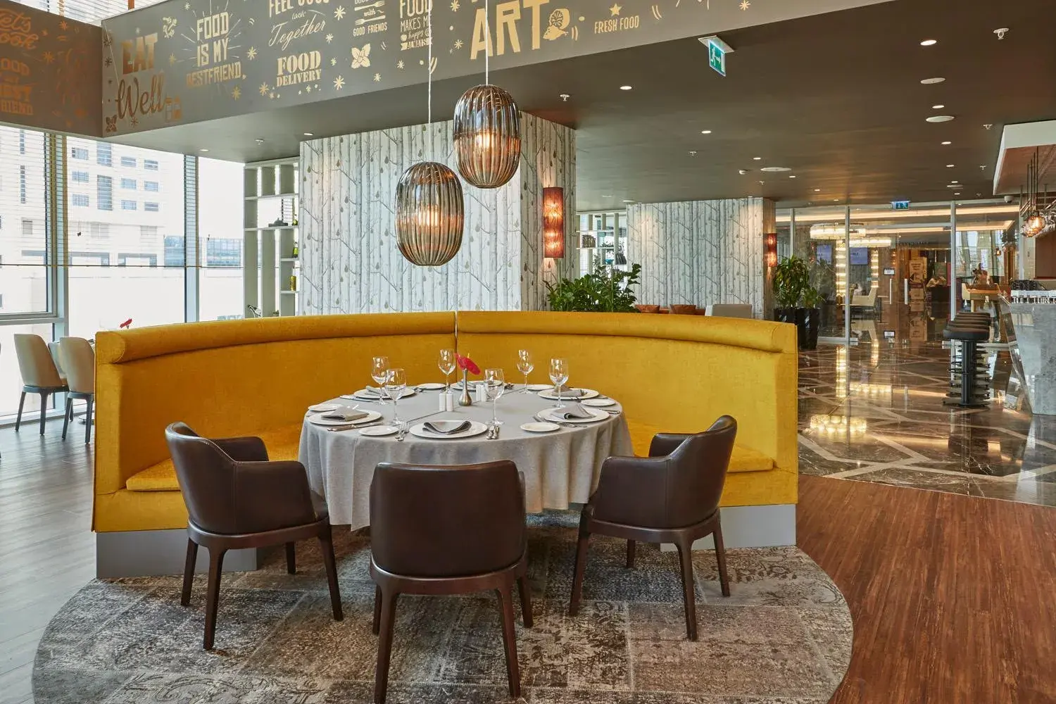 Restaurant/places to eat in Wyndham Grand Istanbul Levent Hotel & Conference Center Restaurant/places to eat in Wyndham Grand Istanbul Levent Hotel & Conference Center