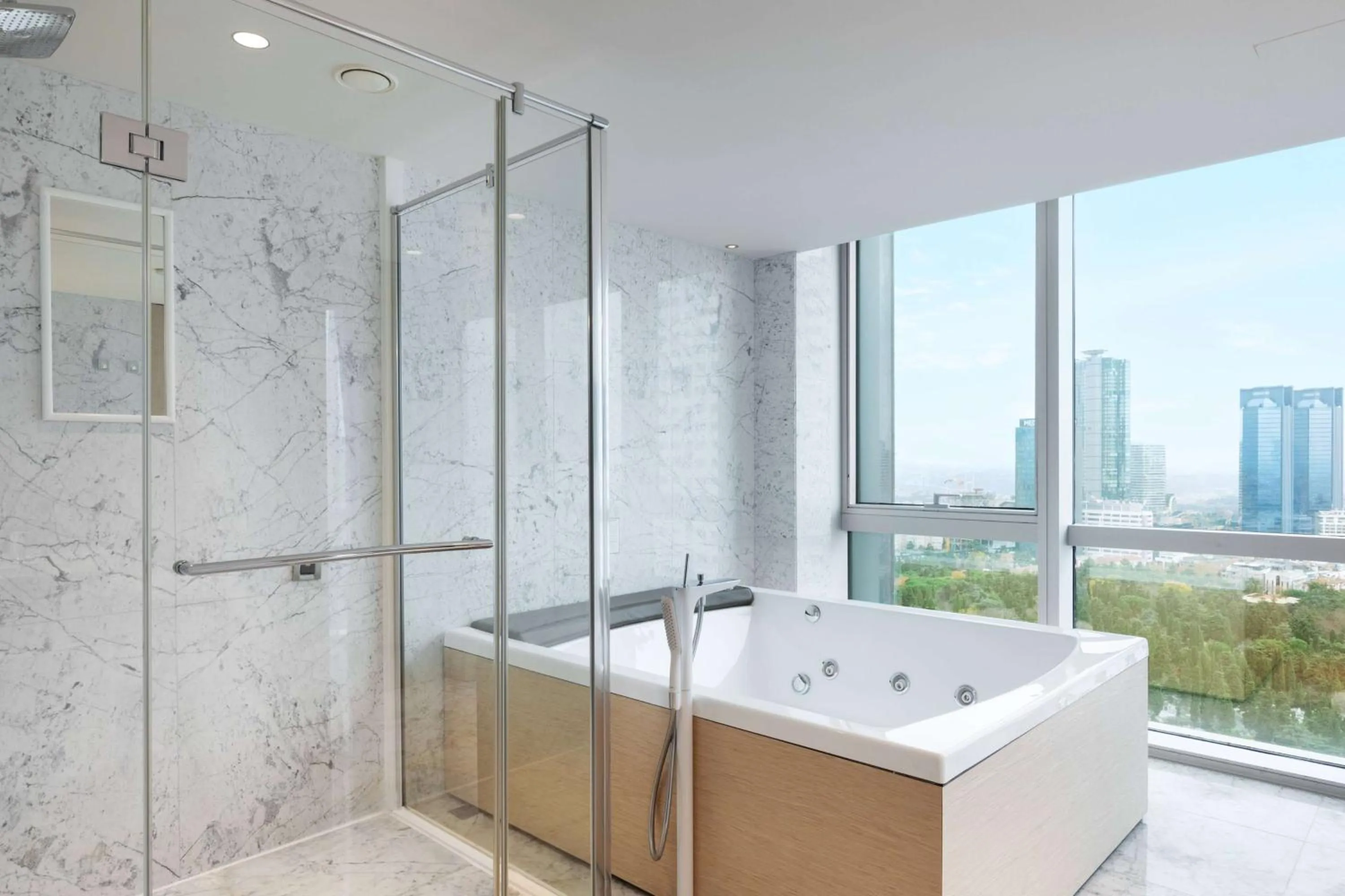 Bathroom in Wyndham Grand Istanbul Levent Hotel & Conference Center