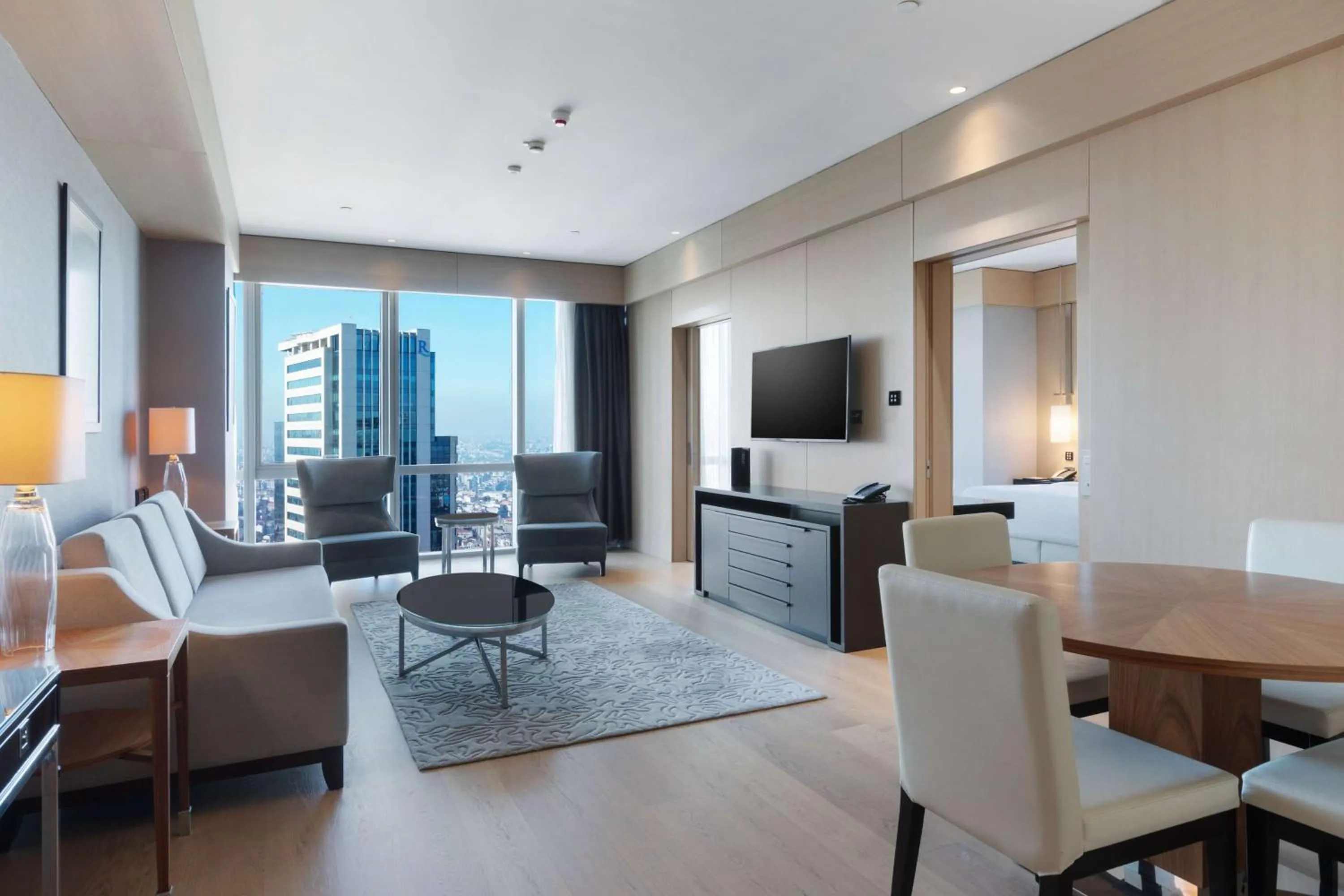 Photo of the whole room in Wyndham Grand Istanbul Levent Hotel & Conference Center