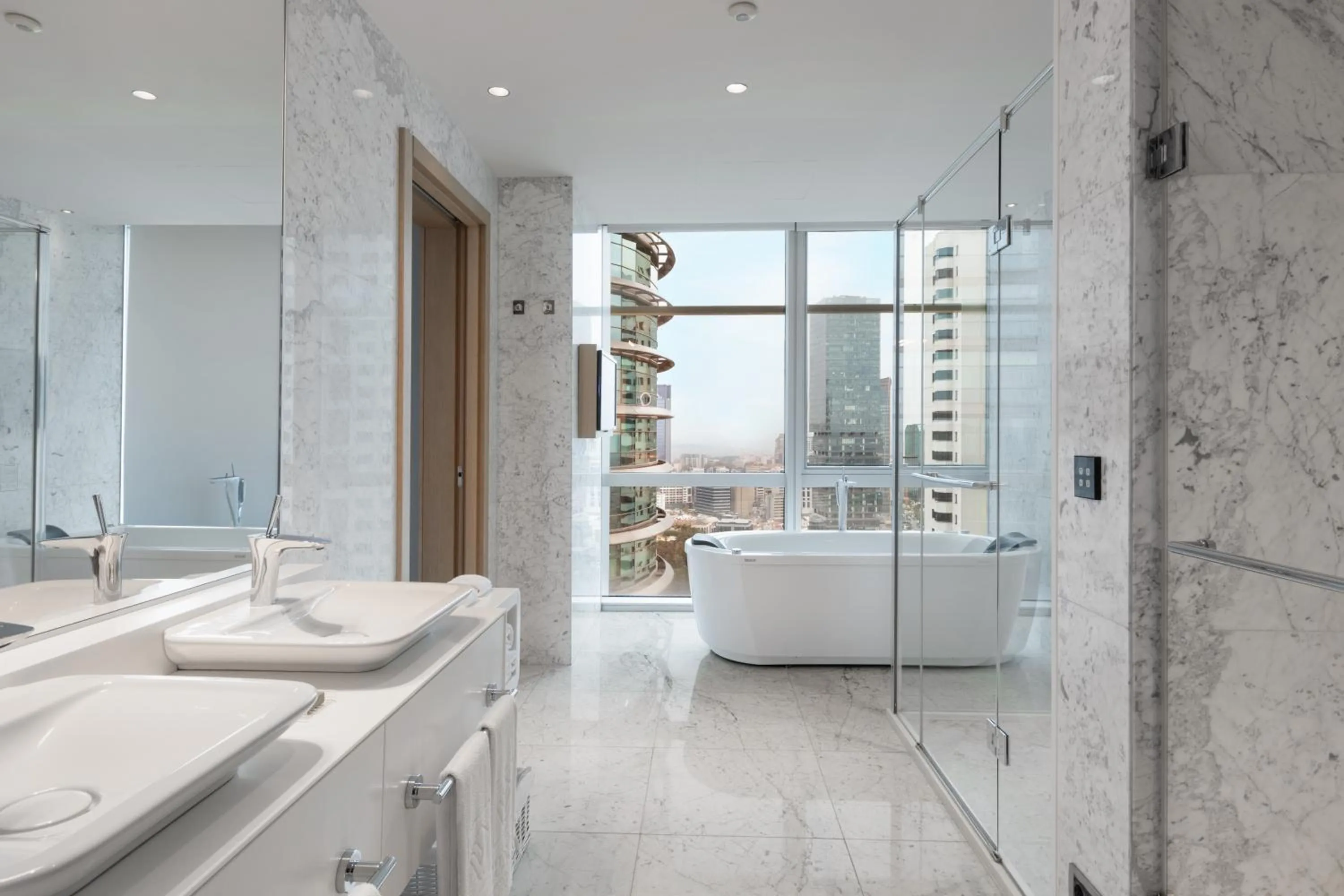 Bathroom in Wyndham Grand Istanbul Levent Hotel & Conference Center