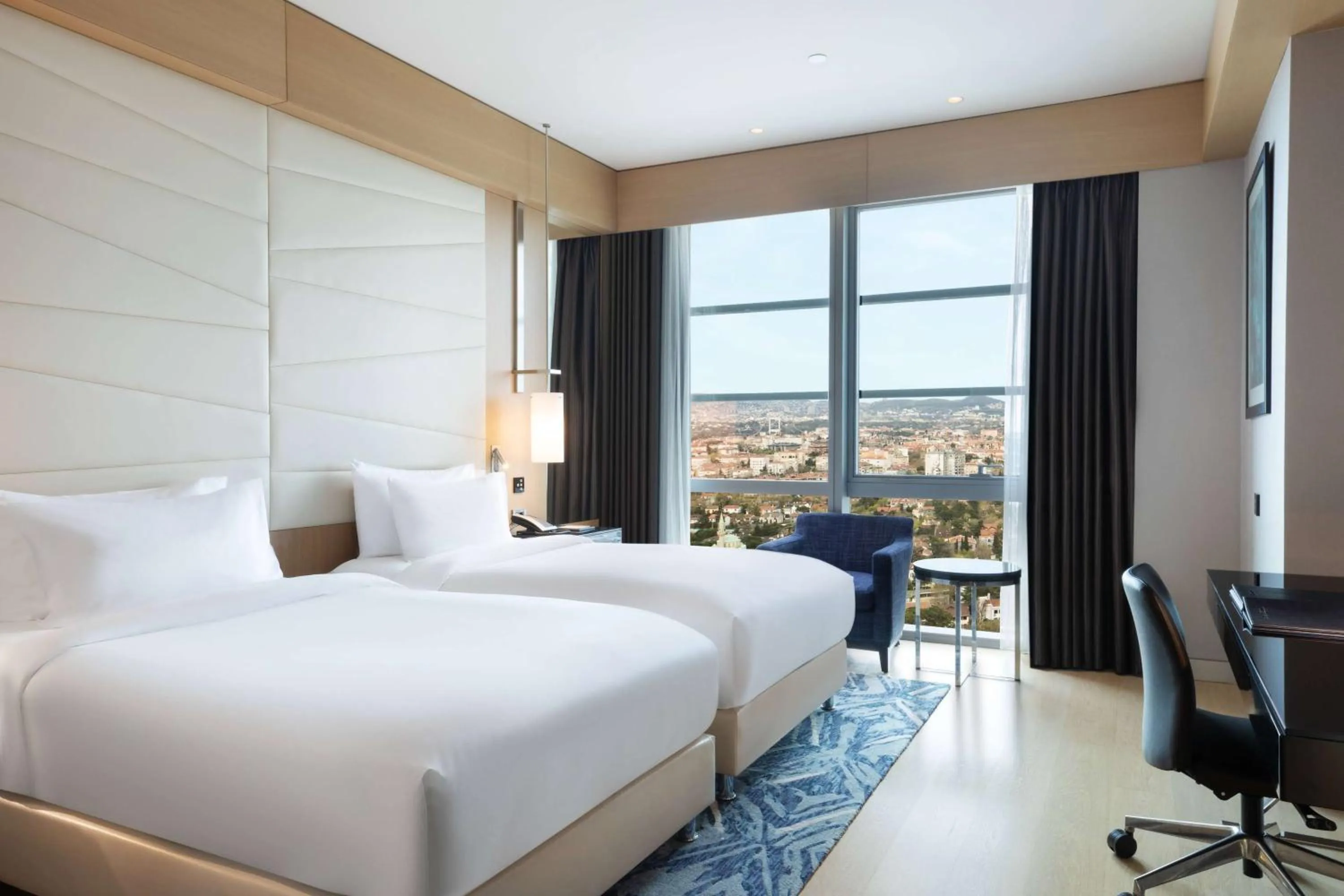 Photo of the whole room, Bed in Wyndham Grand Istanbul Levent Hotel & Conference Center