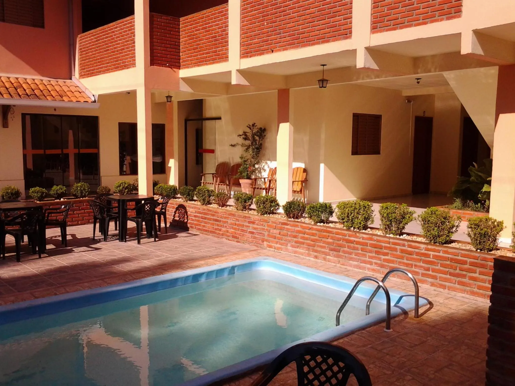 Swimming pool in Pousada Paraiso