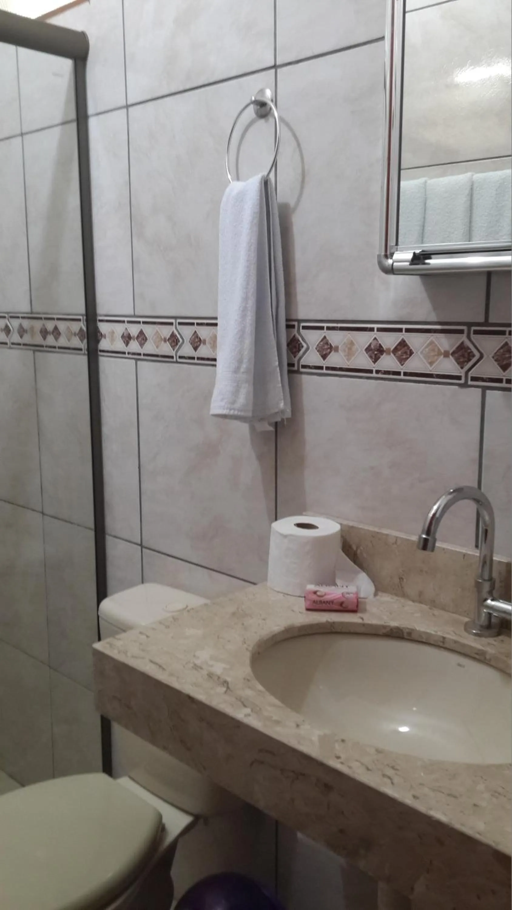 Bathroom in Pousada Paraiso