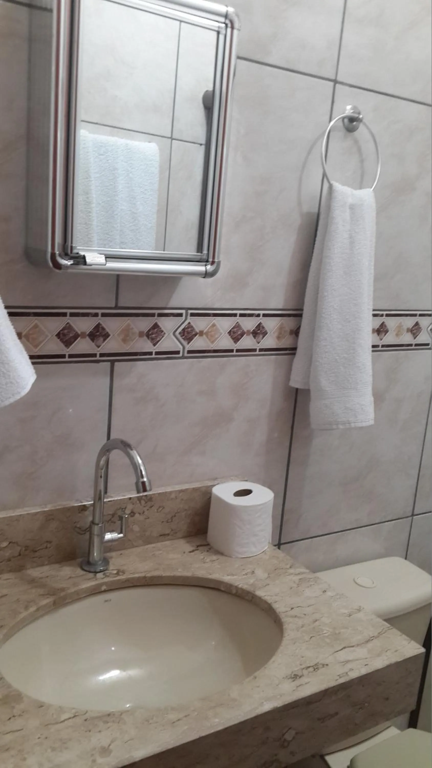 Bathroom in Pousada Paraiso