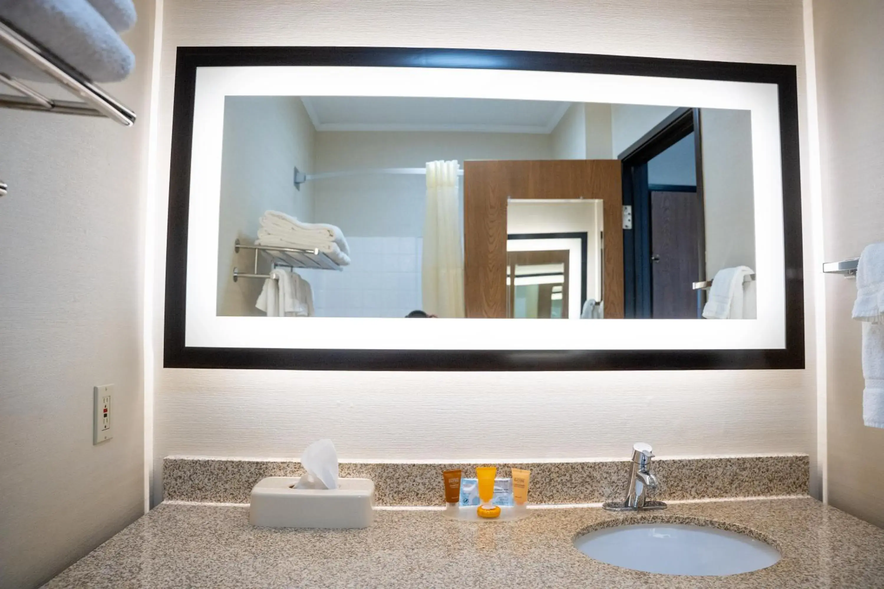 Bathroom in Coshocton Village Inn & Suites Bathroom in Coshocton Village Inn & Suites