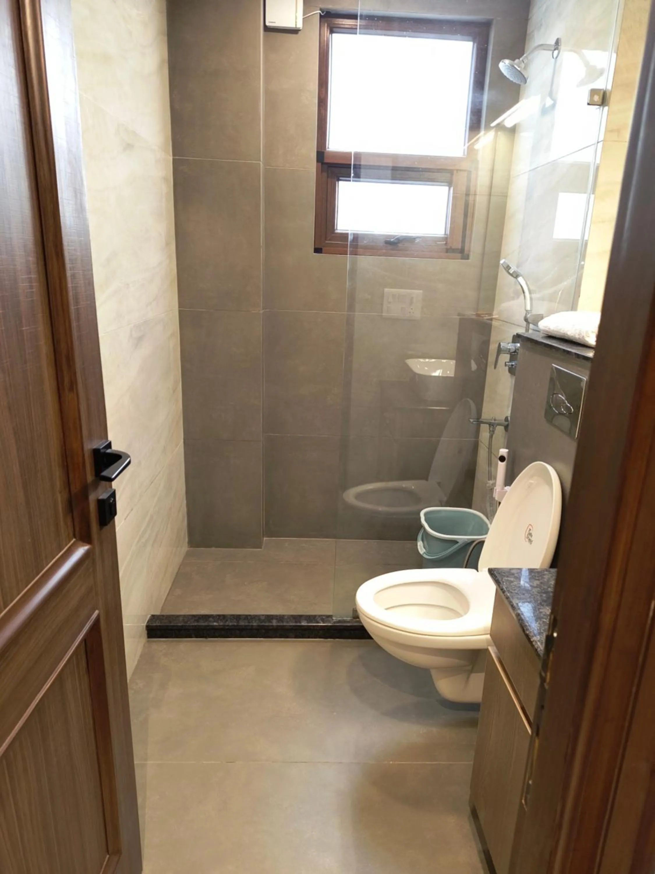 Shower in Hotel South Ex Residency - South Ex near AIIMS Delhi - Couple Friendly