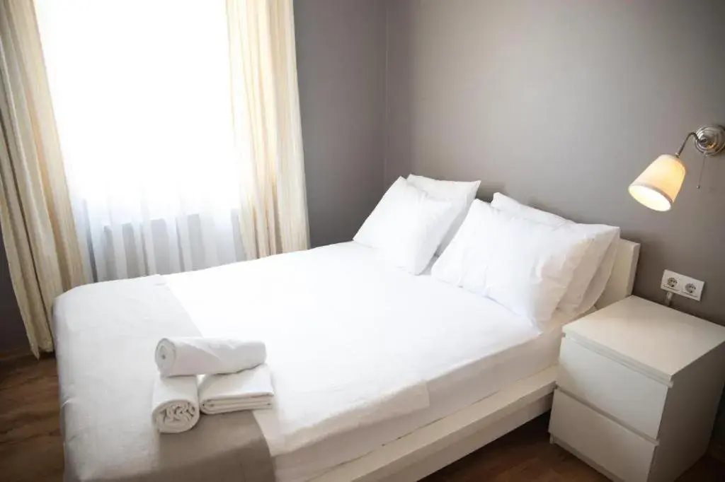 Bed in The Hera Hotels Bed in The Hera Hotels