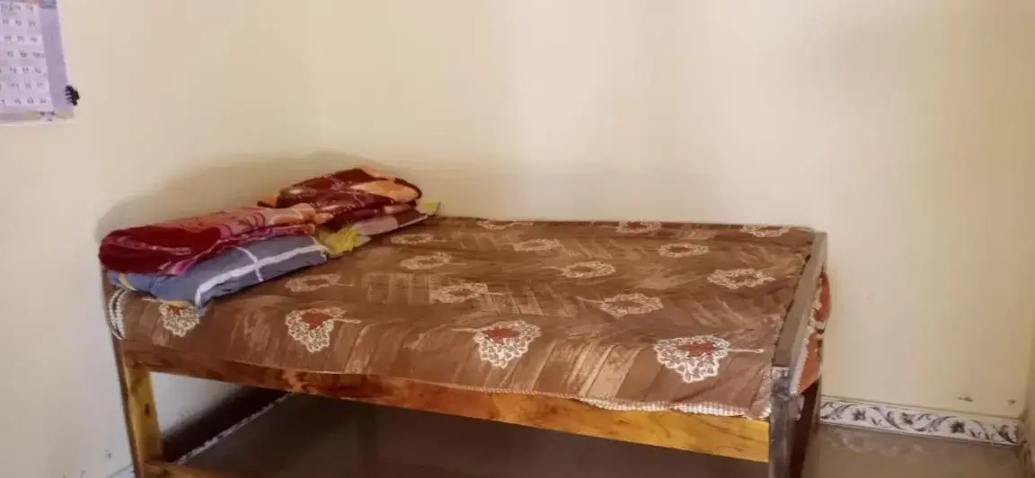 Bed in Om Laxmi Narayan Homestay Bed in Om Laxmi Narayan Homestay