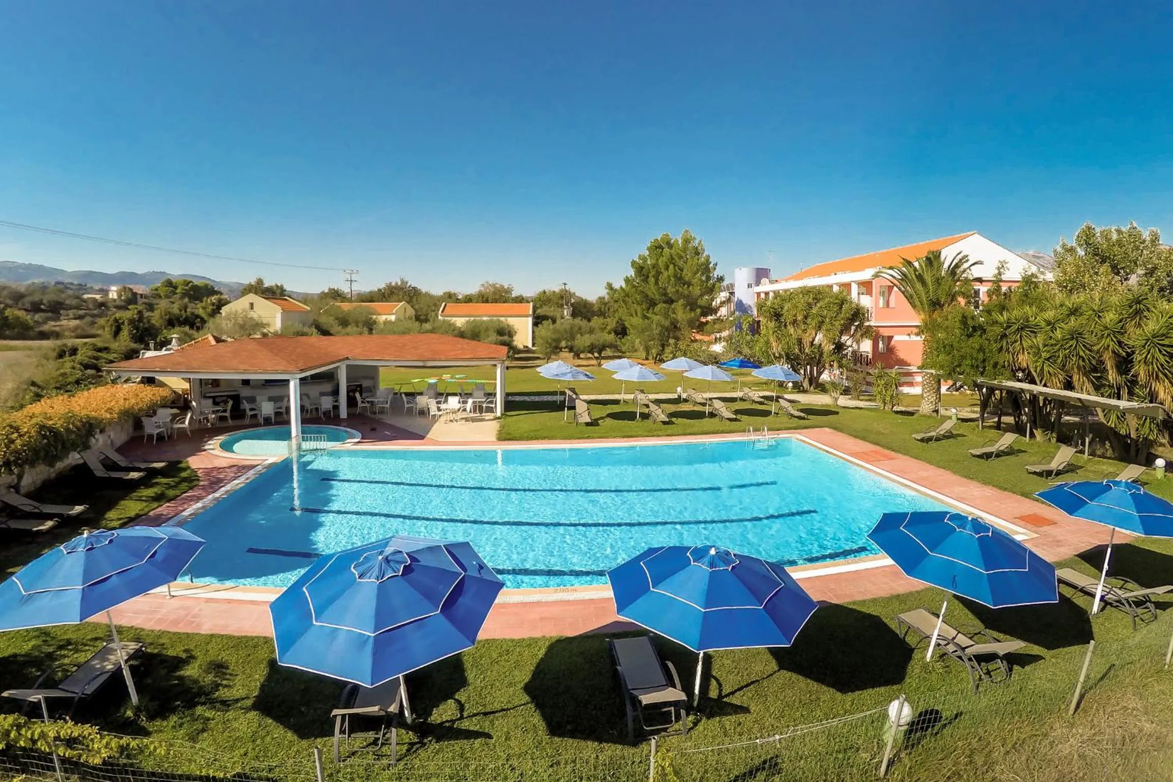 Swimming pool in Olive Τrees Garden