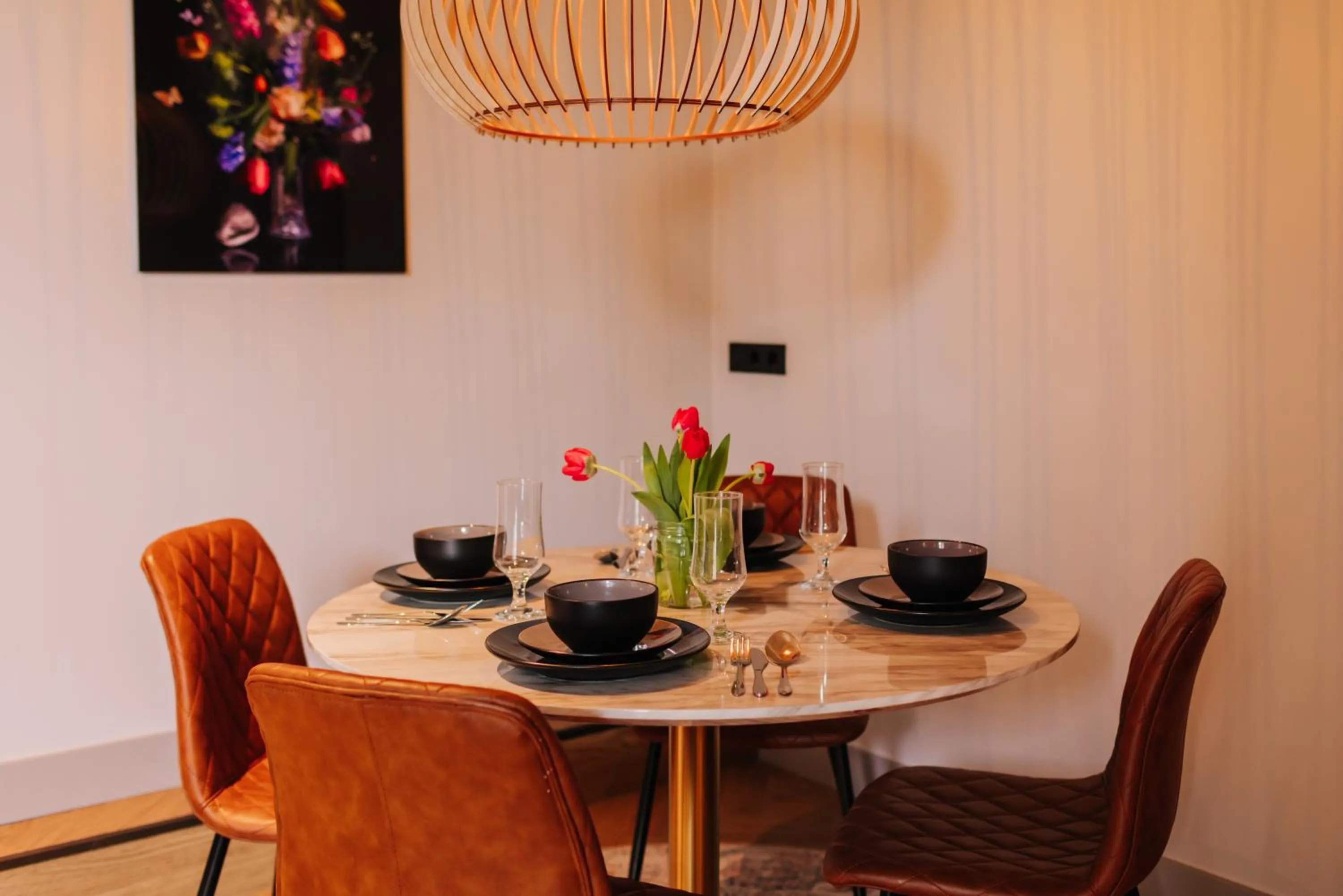 Dining area in Hotel Keur