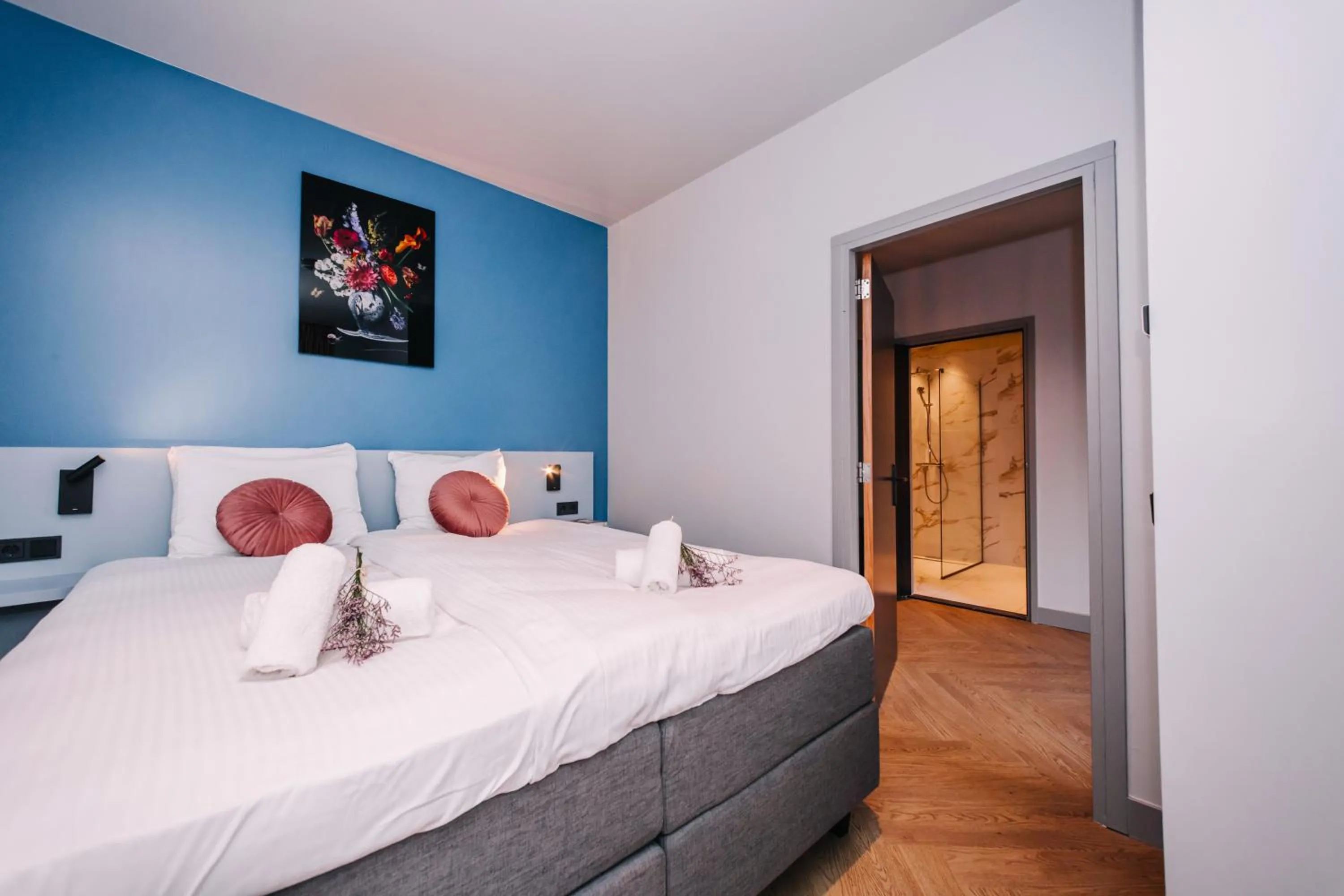 Bedroom, Bed in Hotel Keur