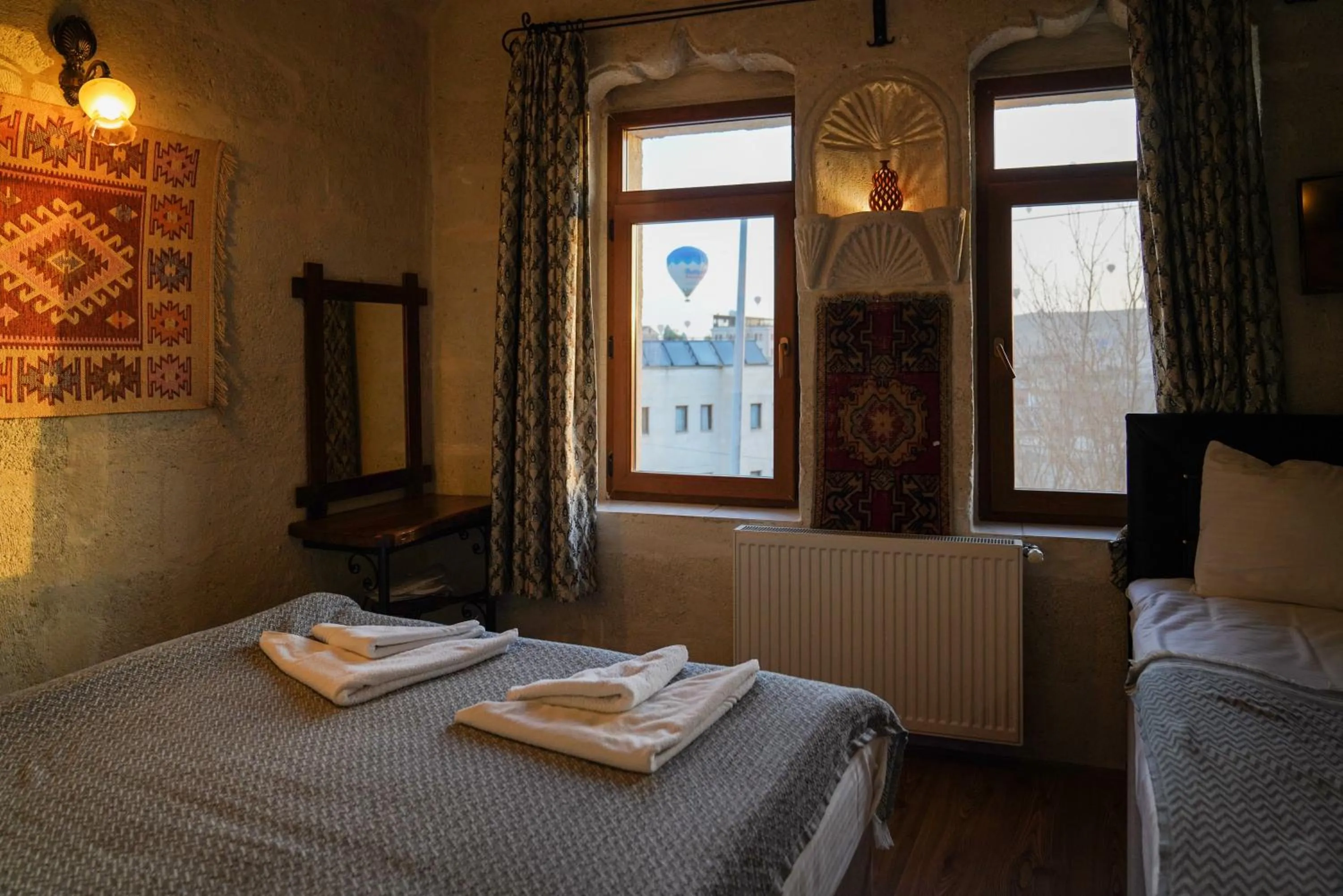 View (from property/room), Bed in Avlu Cave House