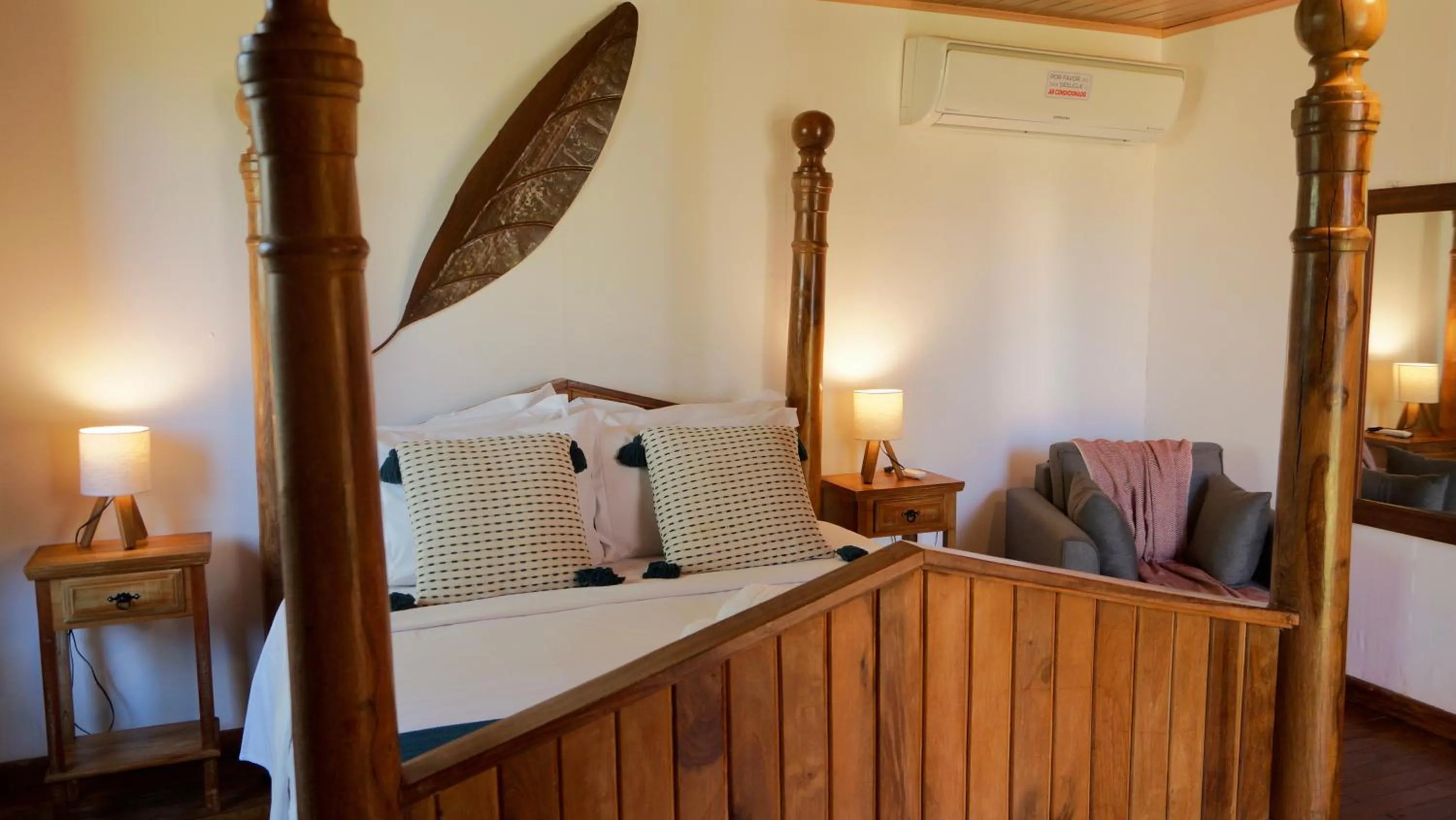 Bed in Casa de Maria