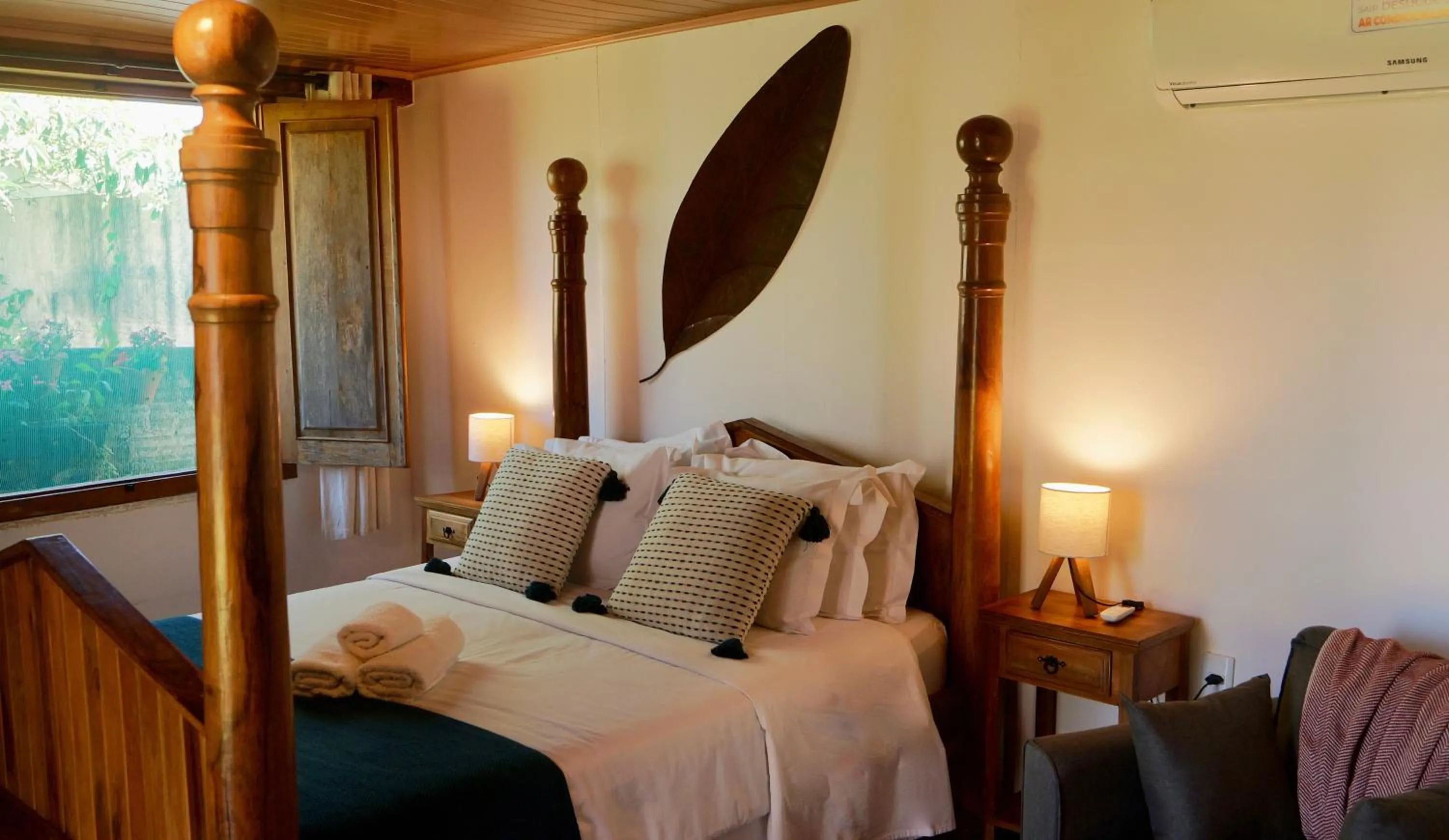Bed in Casa de Maria