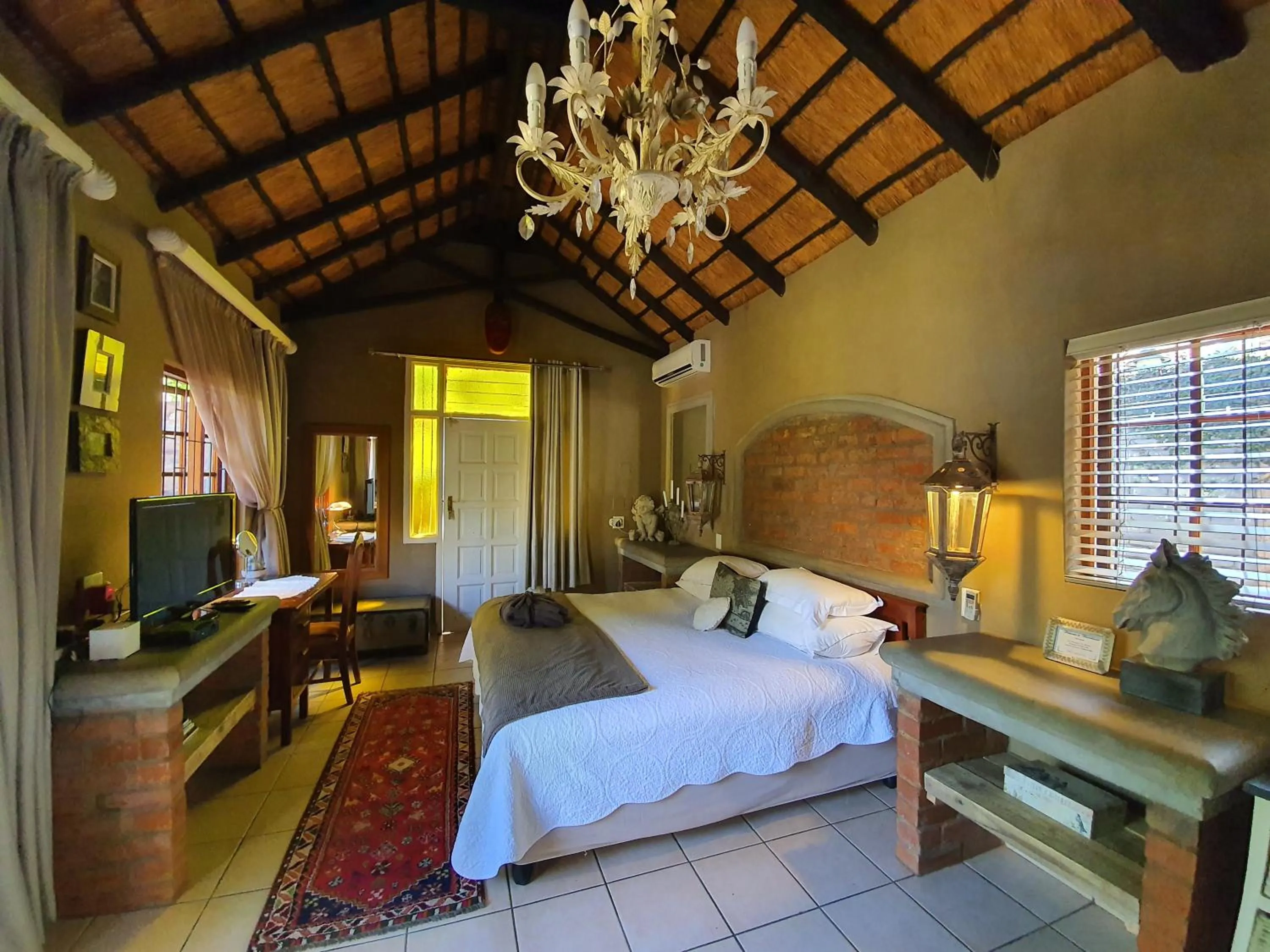 Bed in Waterhouse Guest Lodge in Waterkloof
