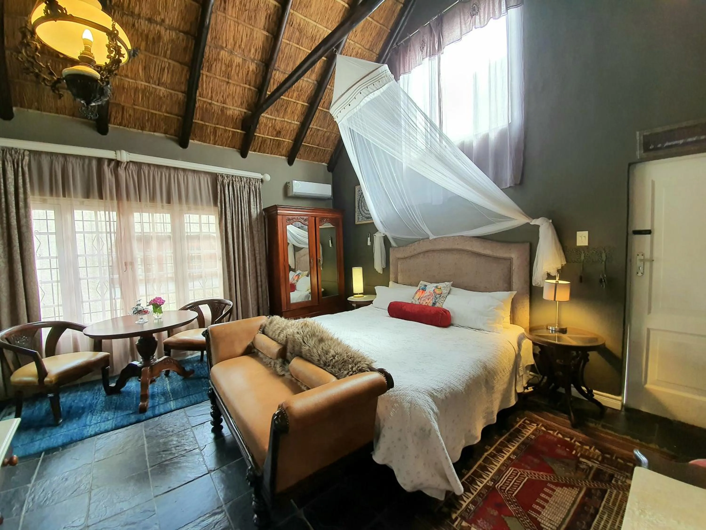 Bed in Waterhouse Guest Lodge in Waterkloof