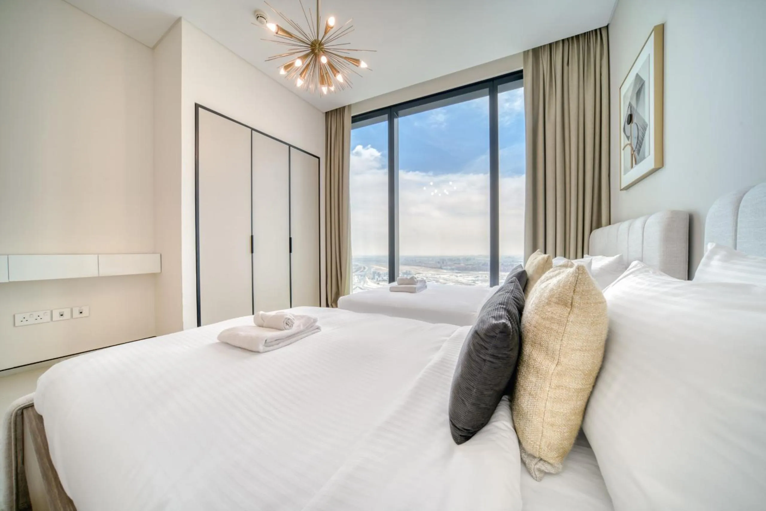 Bed in Address JBR Marina View, JBR, Dubai Marina - Mint Stay