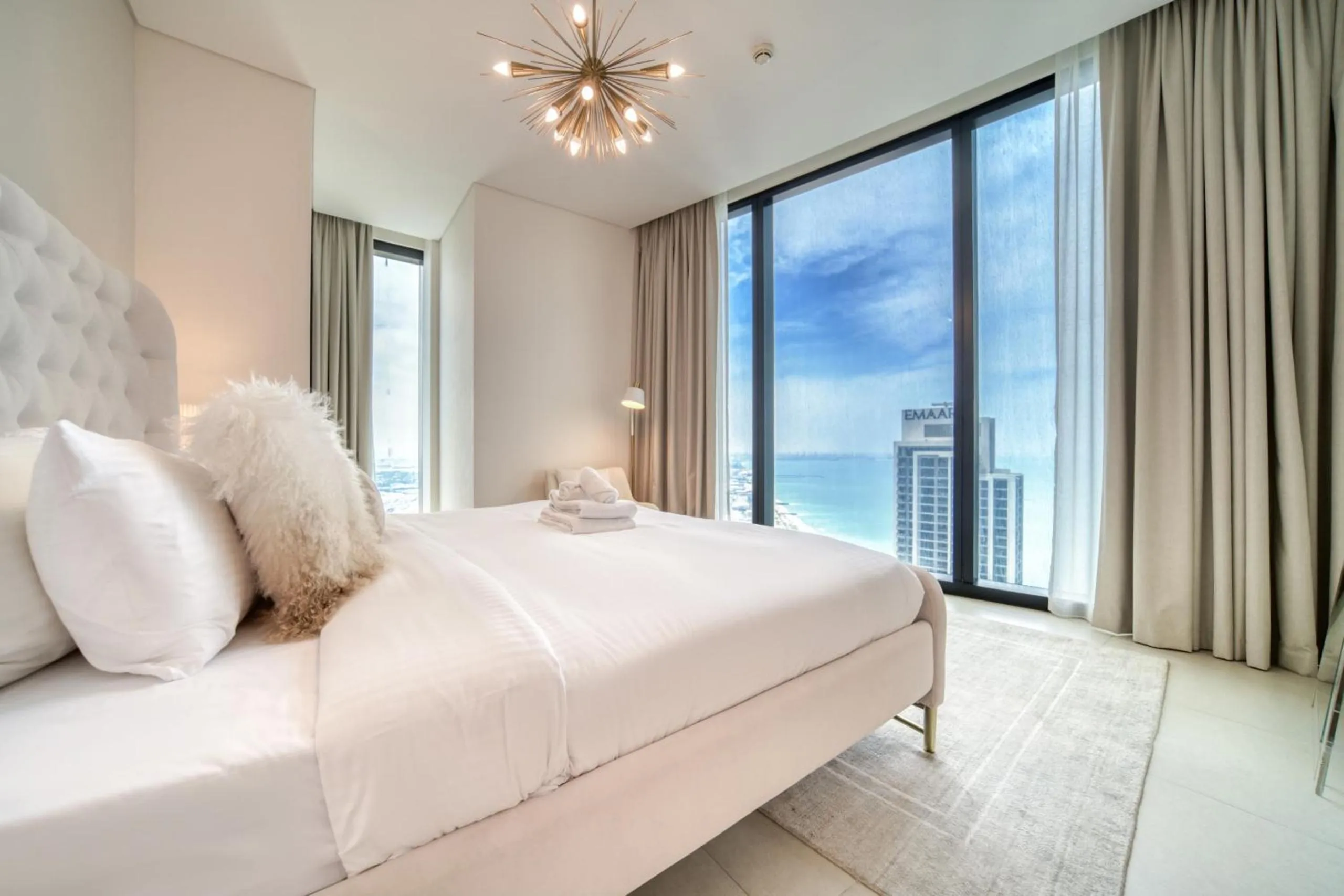 Bed in Address JBR Marina View, JBR, Dubai Marina - Mint Stay