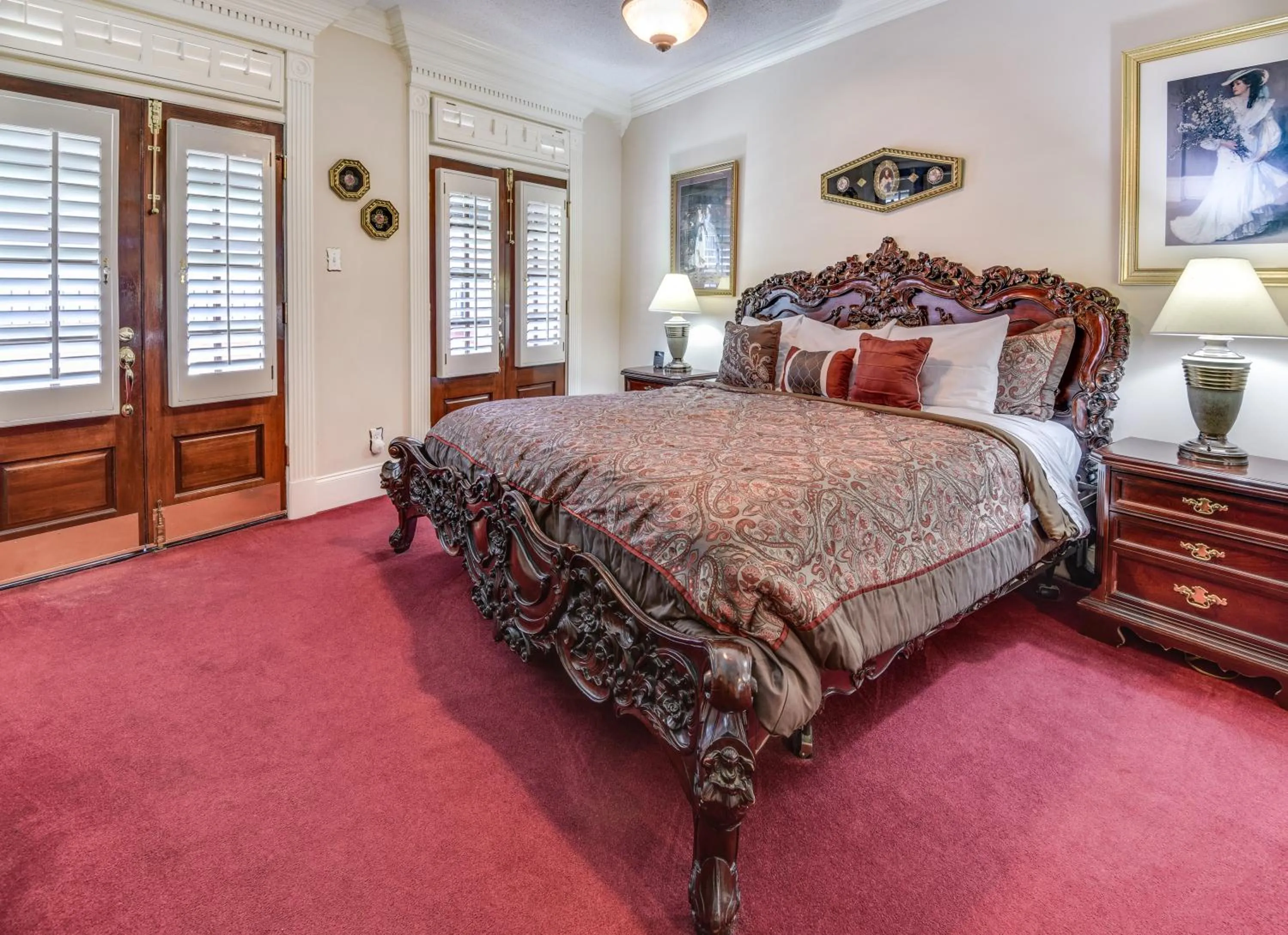 Bedroom, Bed in Plaza Suites Downtown New Orleans