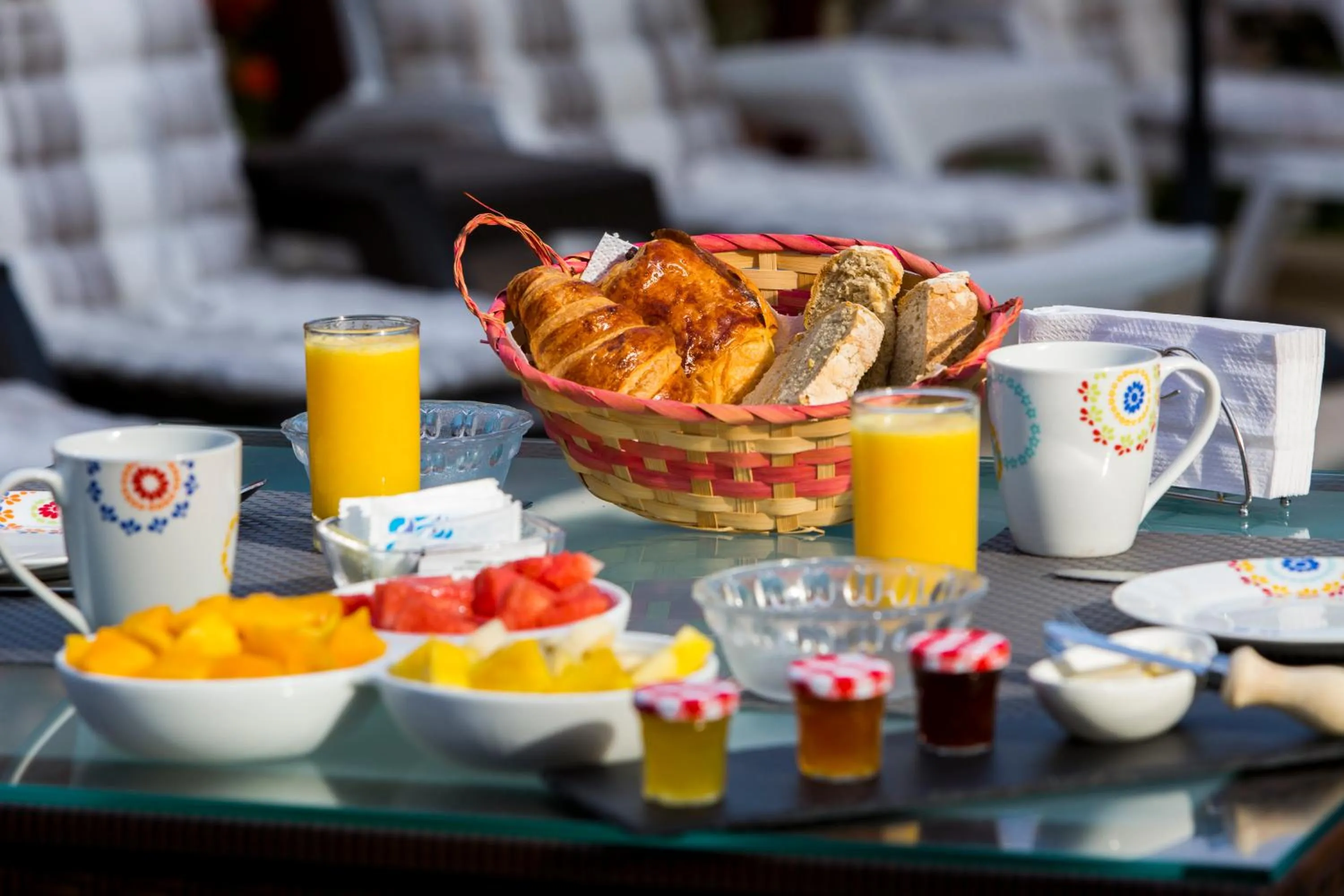 Continental breakfast in Villa Botero By Casa Mojito