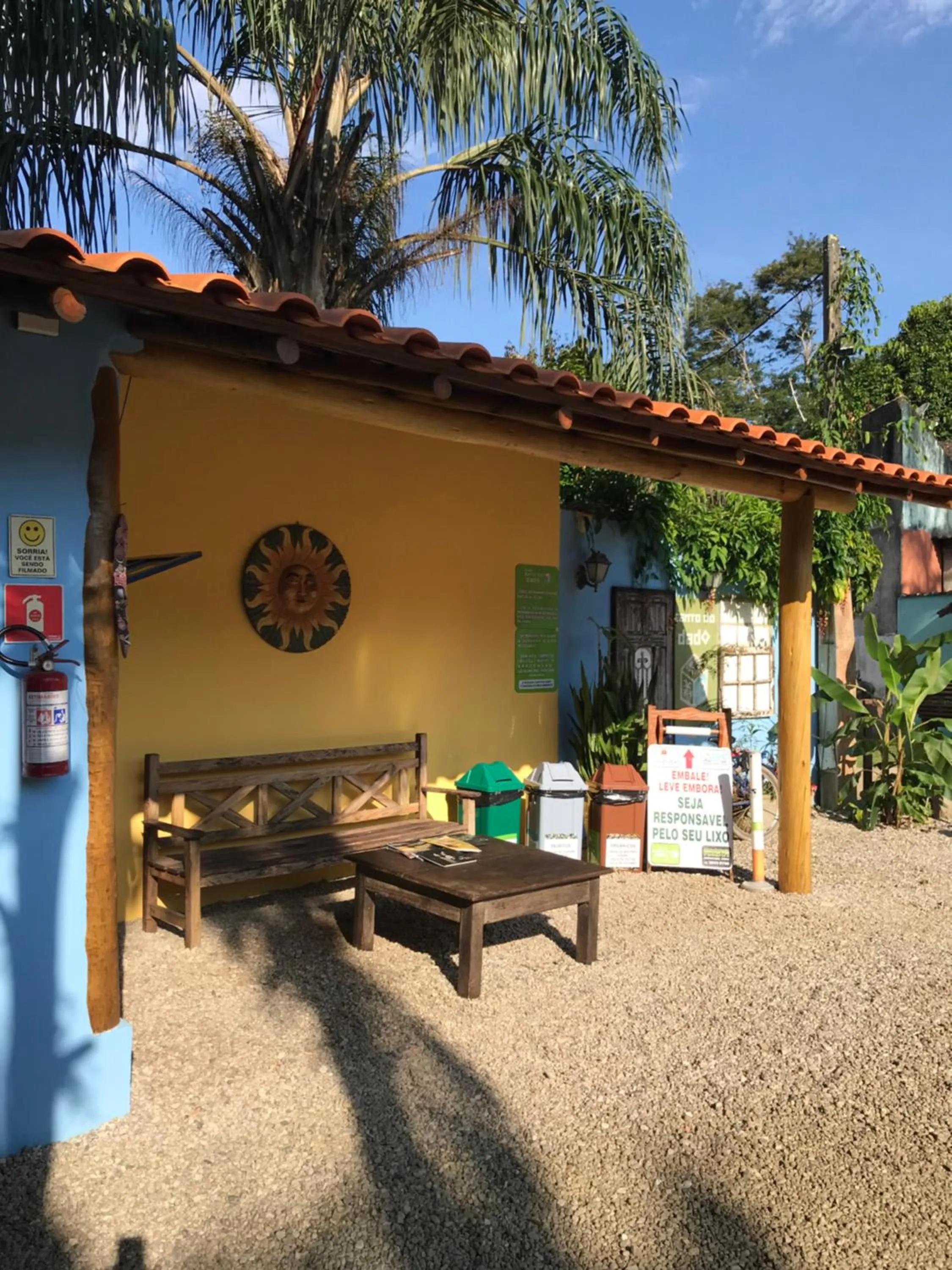 Property building in Pousada Canto do Dado Praia de Itamambuca