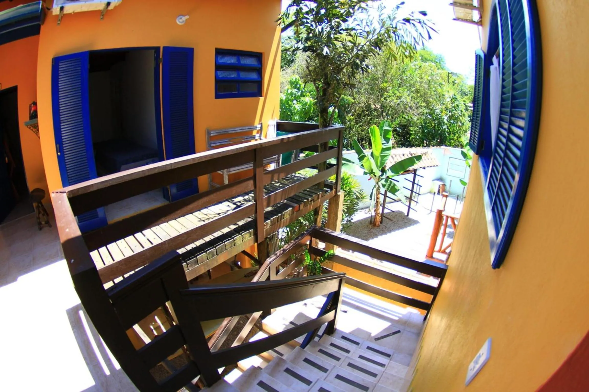 Facade/entrance in Pousada Canto do Dado Praia de Itamambuca